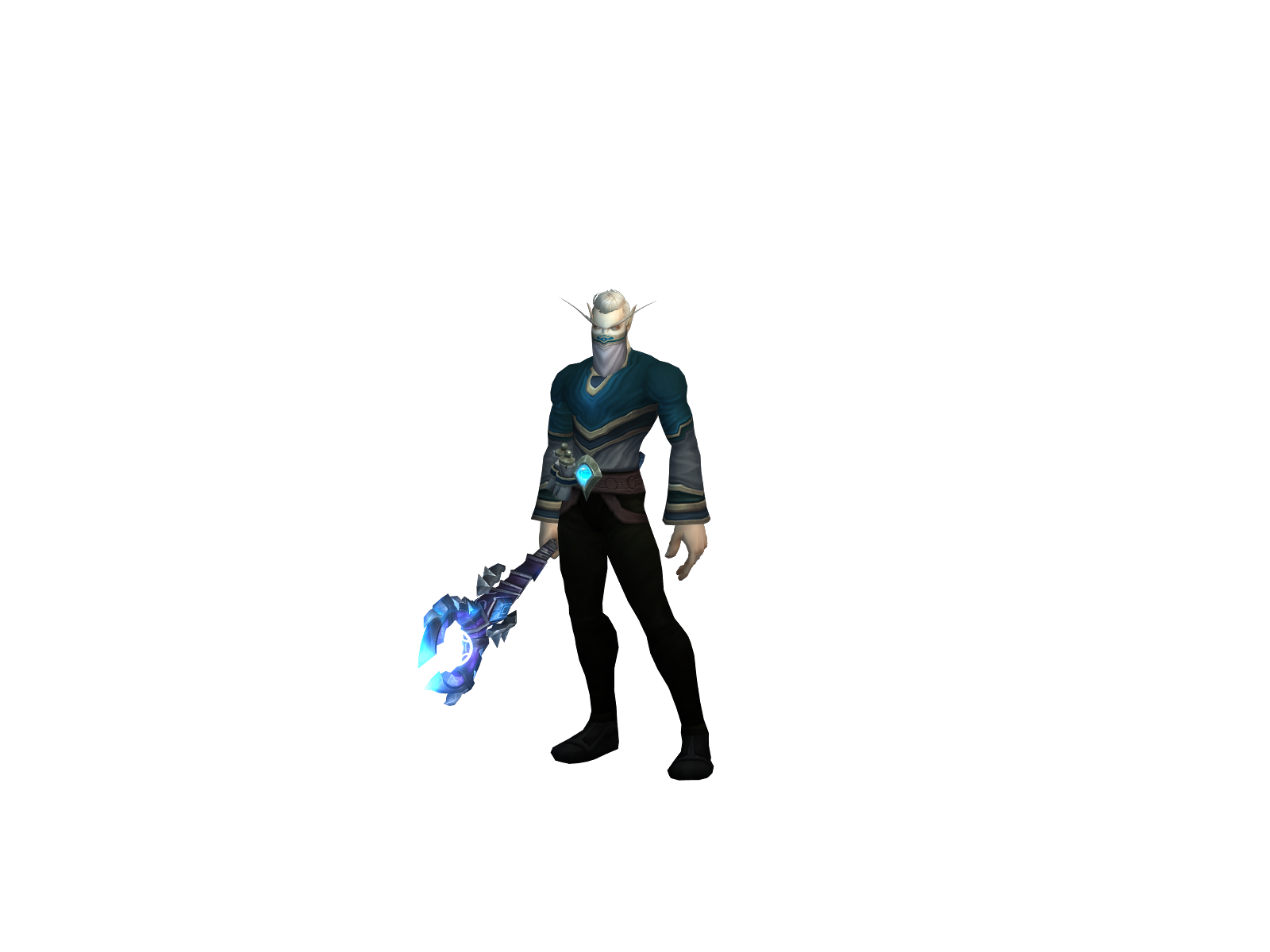 Xithril 3D character render