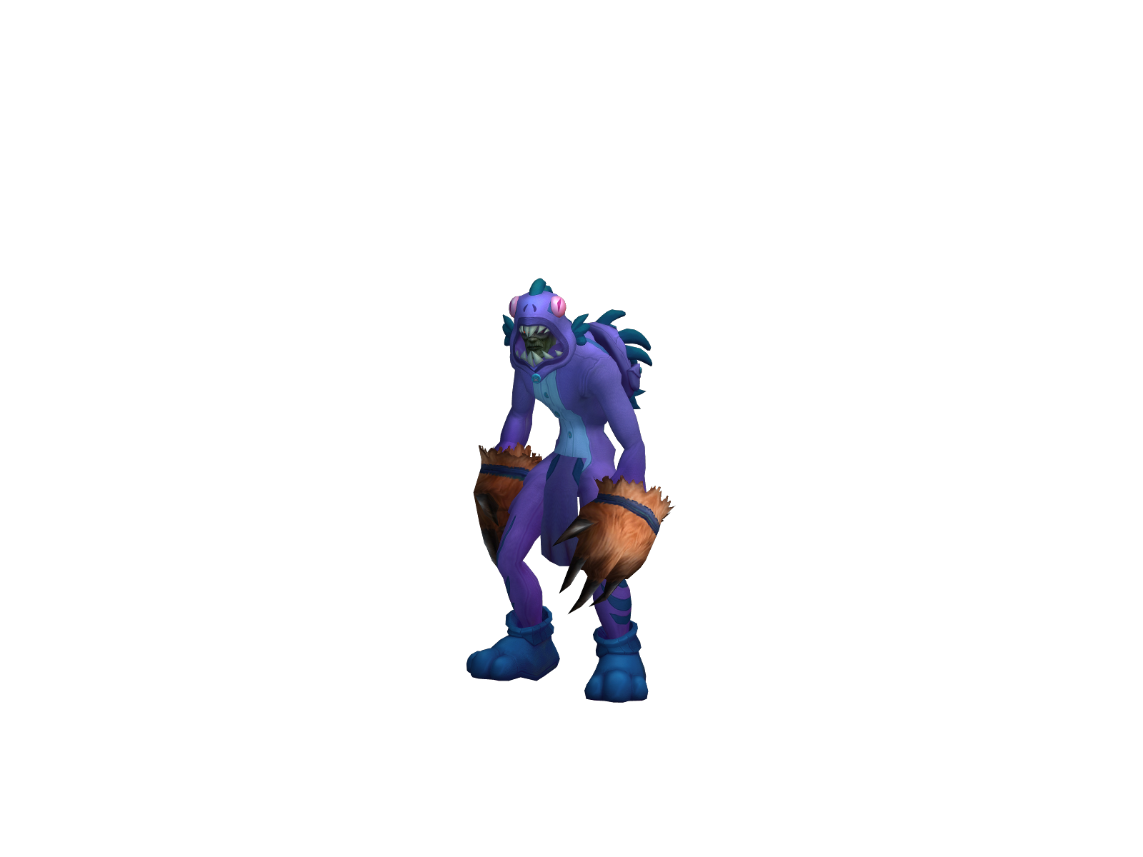 Dreadfulz 3D character render