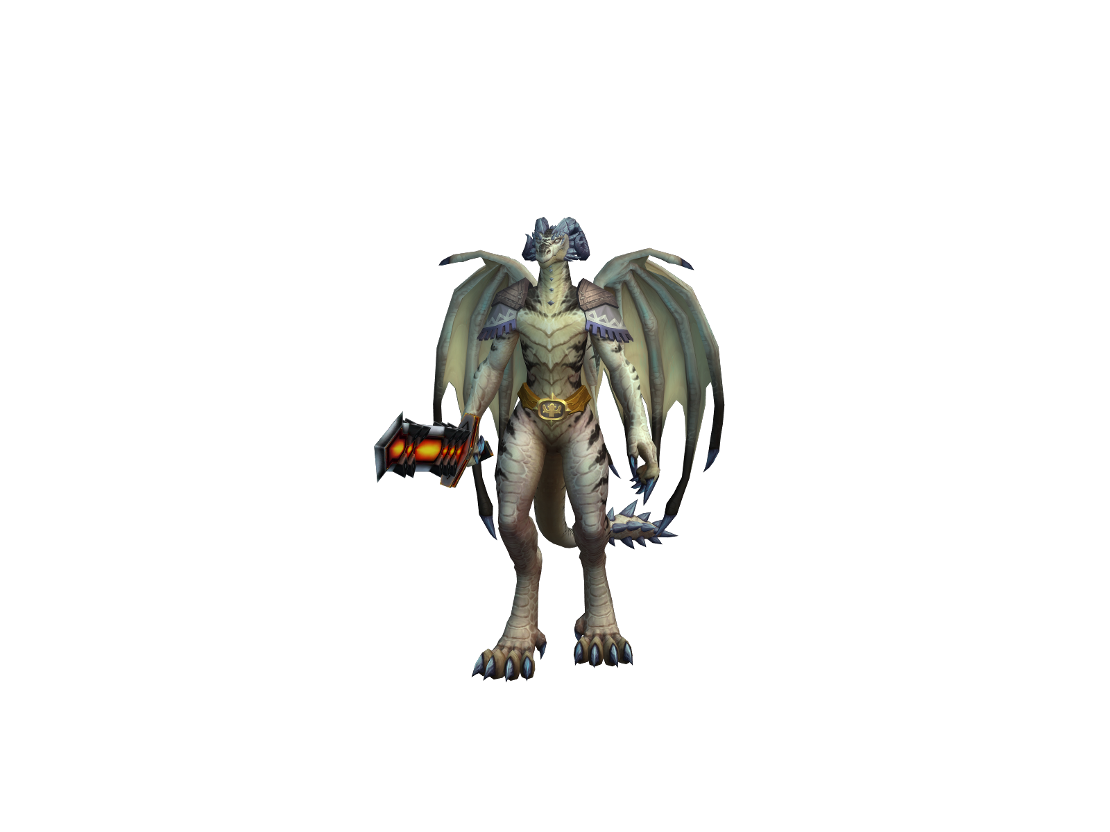 Bigother 3D character render