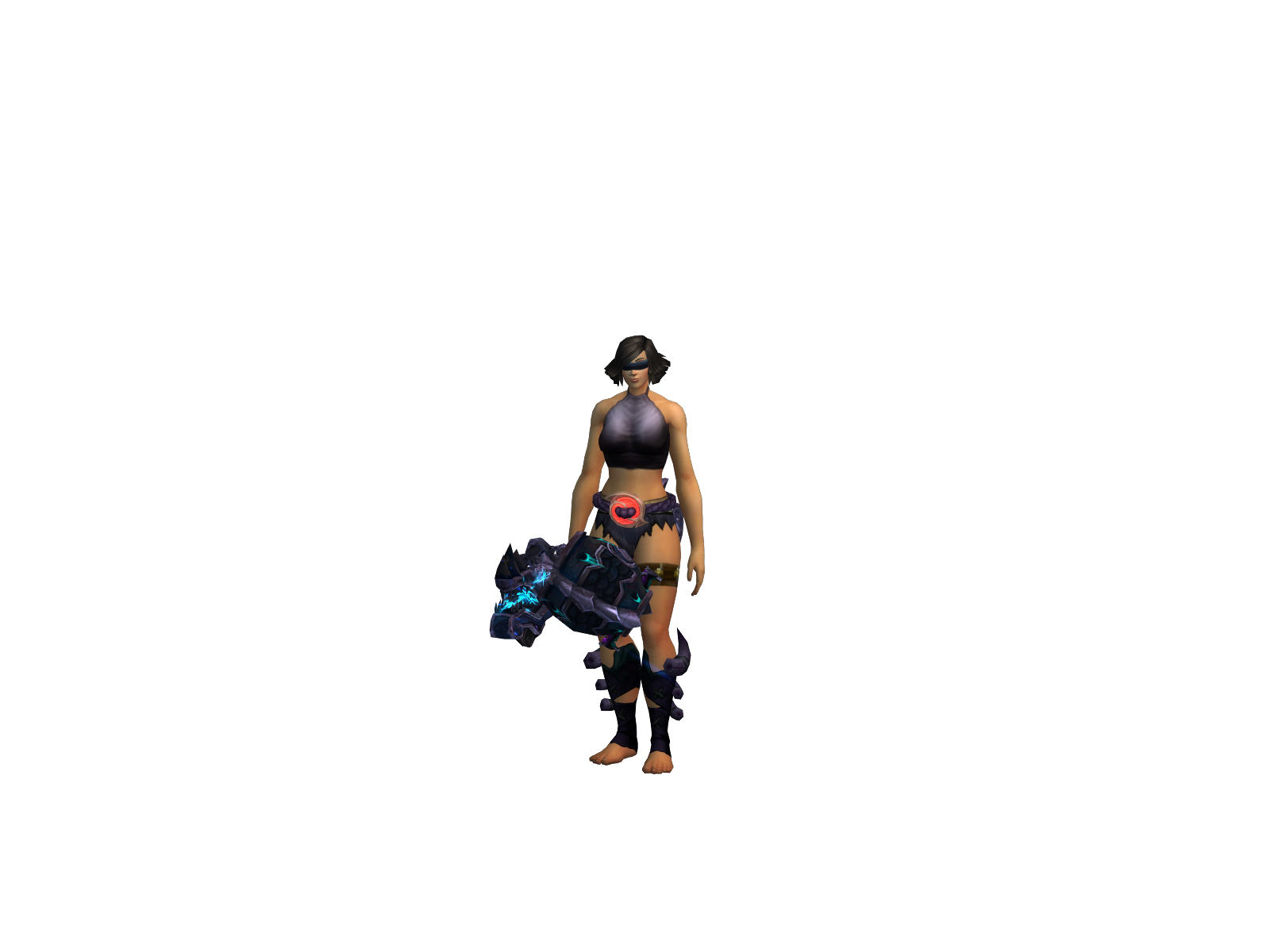 Bleht 3D character render