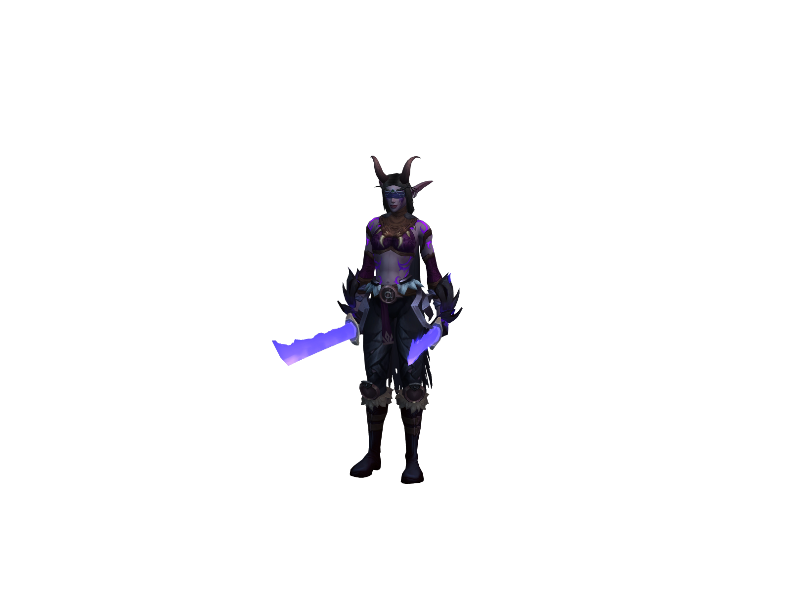 Velumious 3D character render