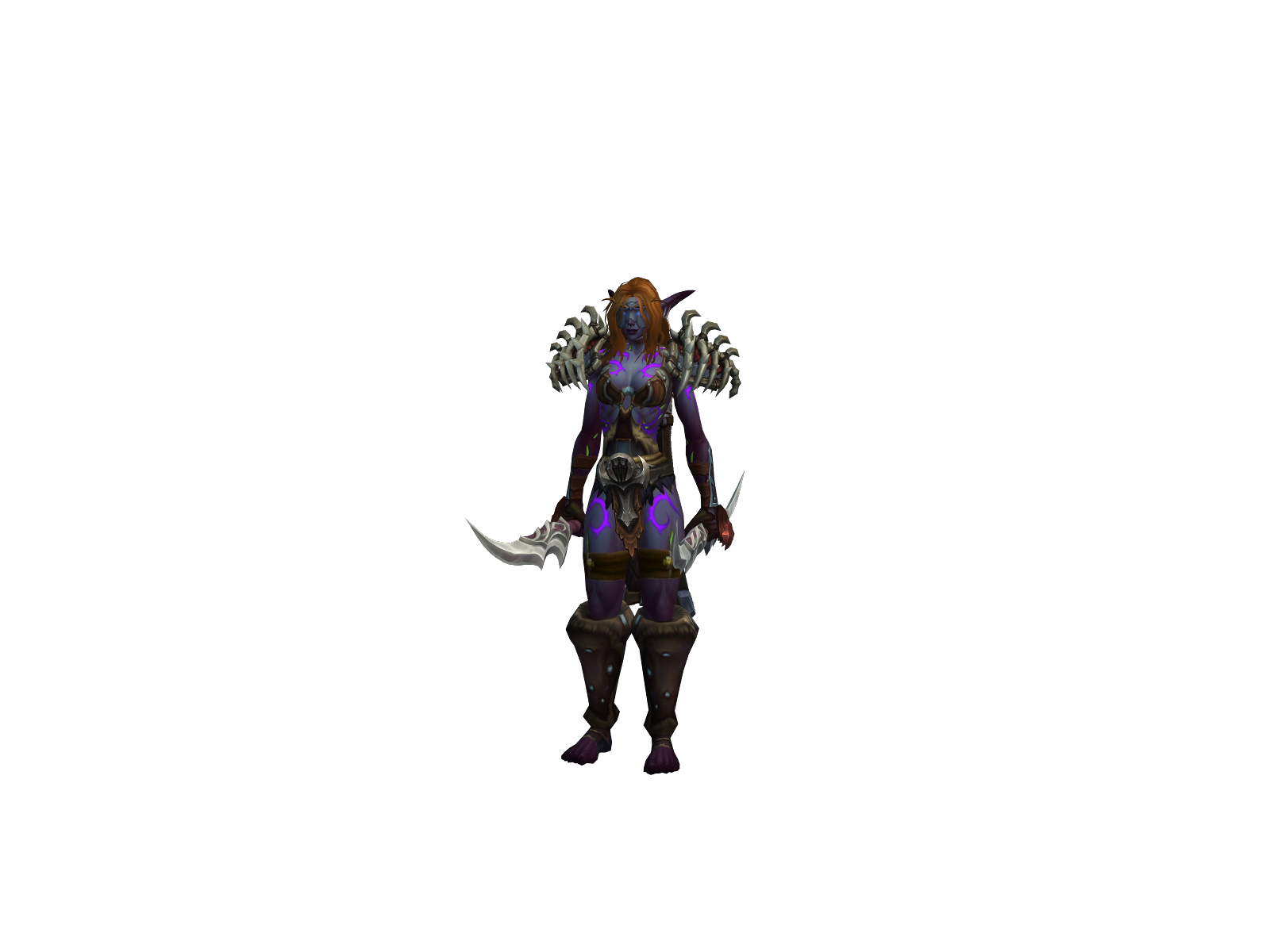 Makeøuthill 3D character render