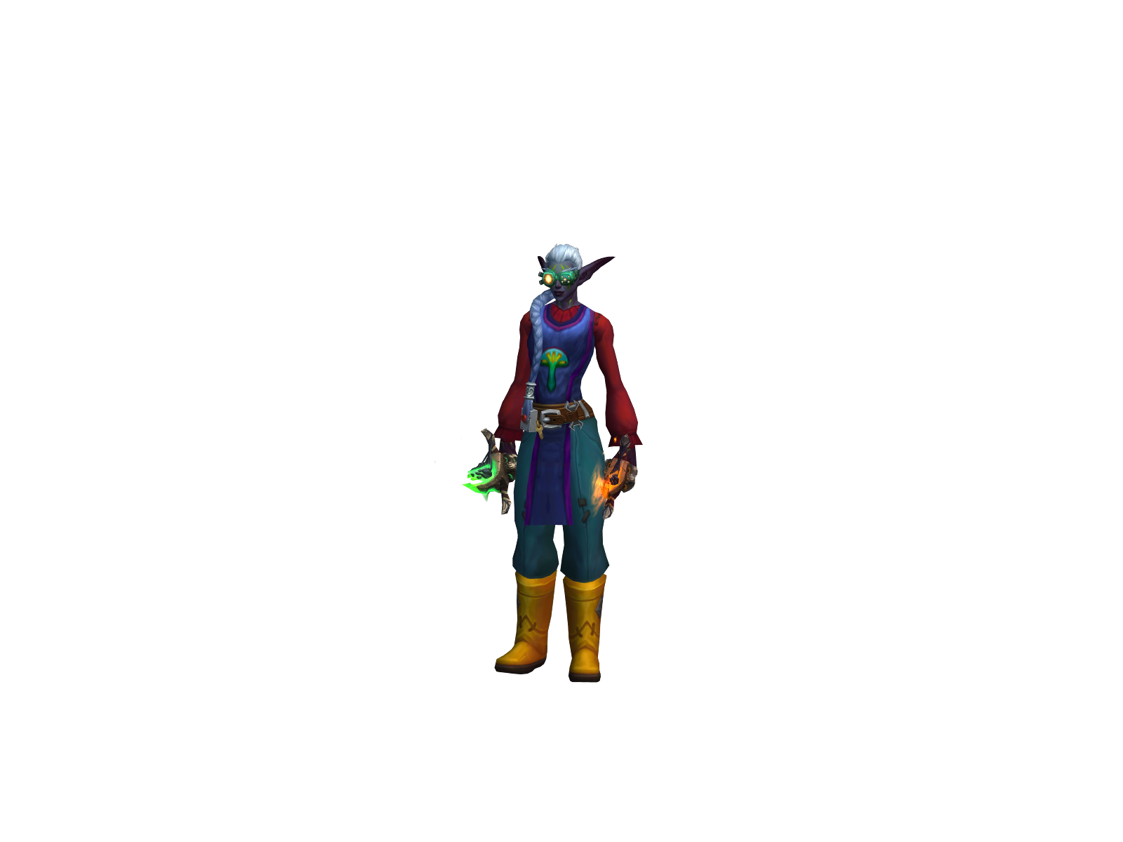 Sýko 3D character render