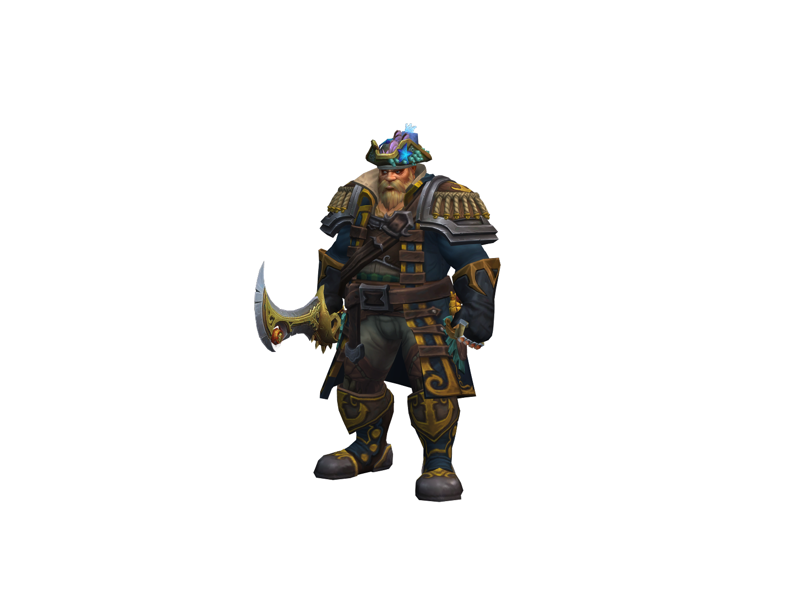 Krysolov 3D character render