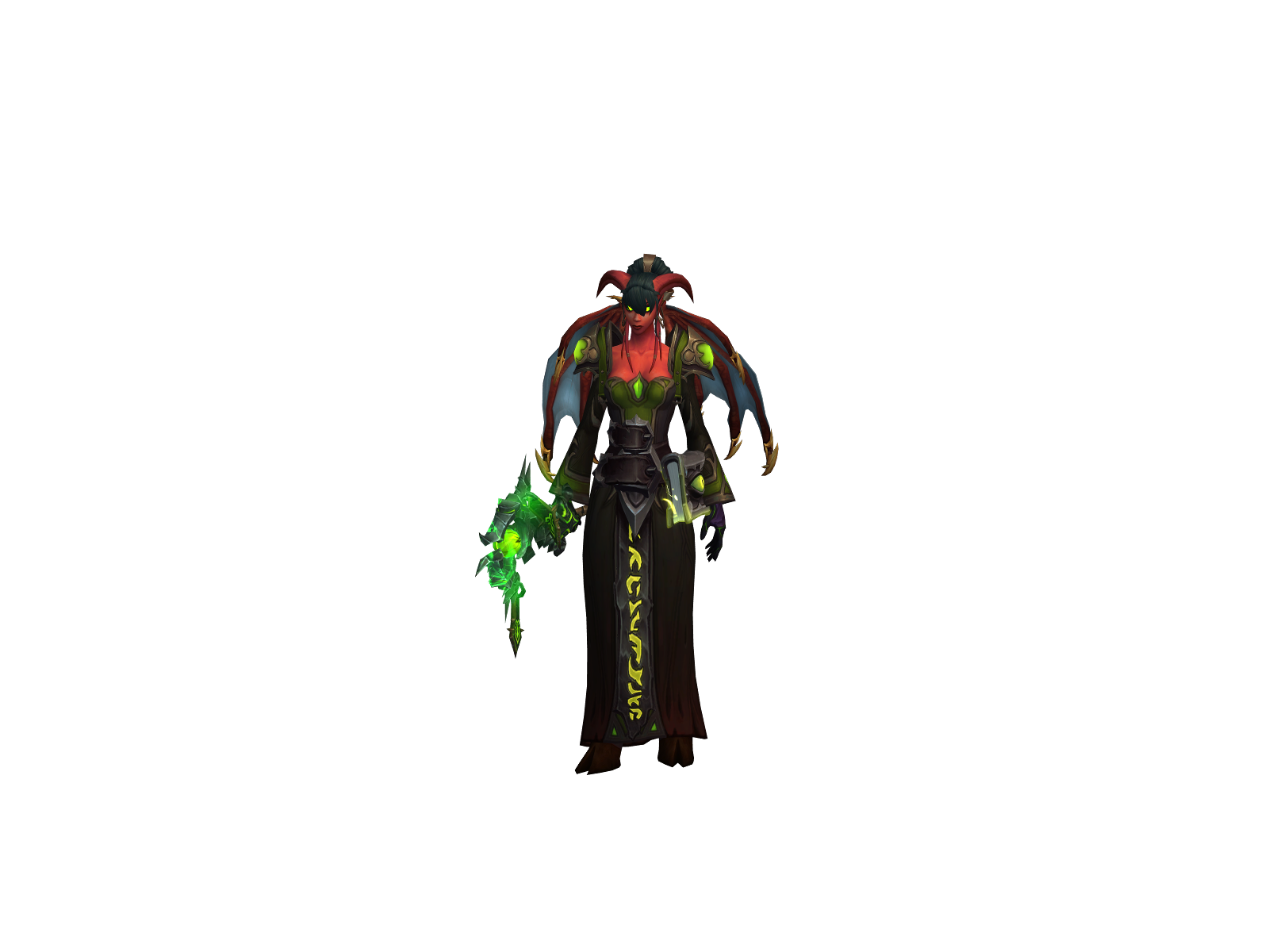 Infernixia 3D character render