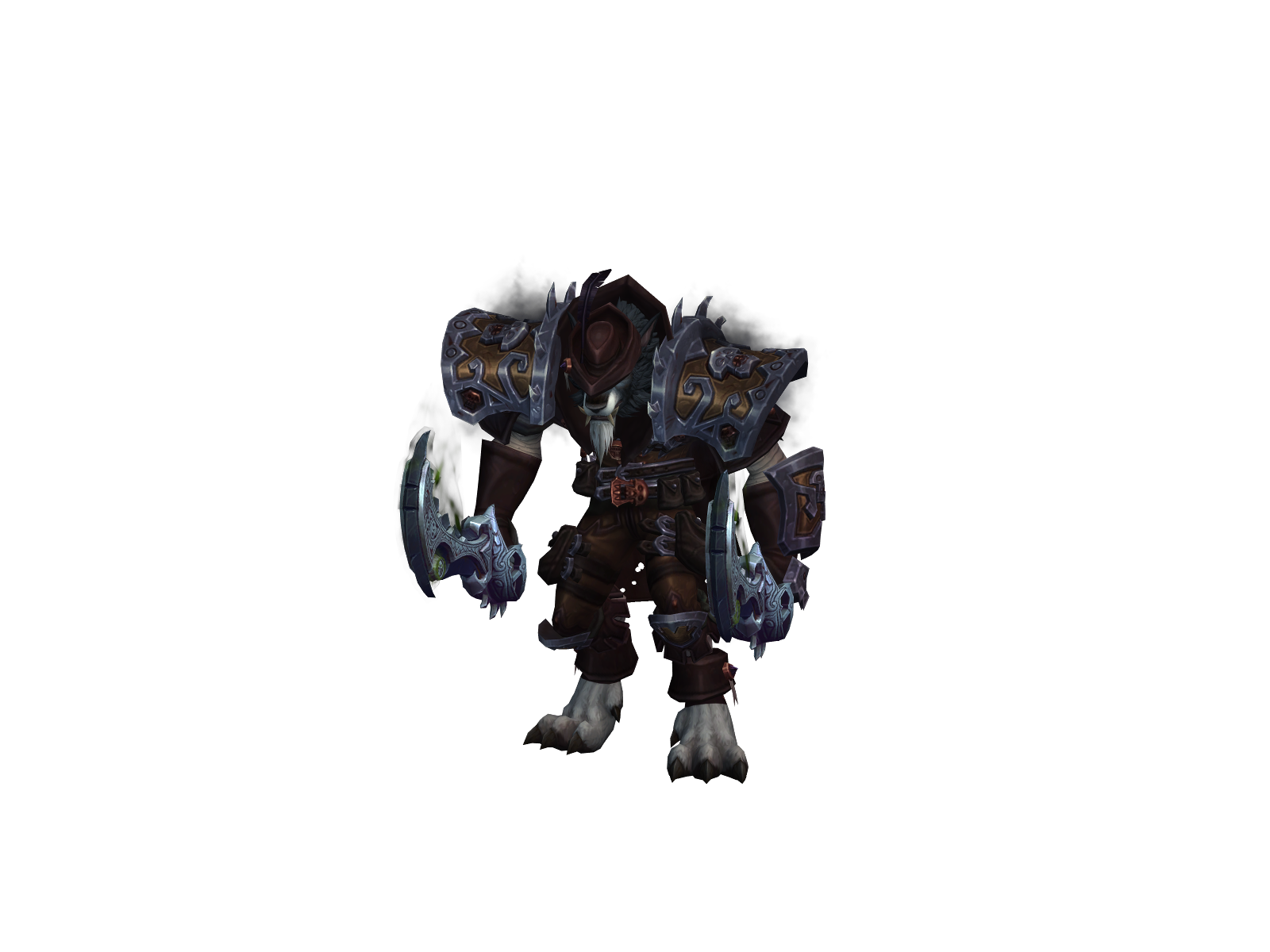 Ralff 3D character render