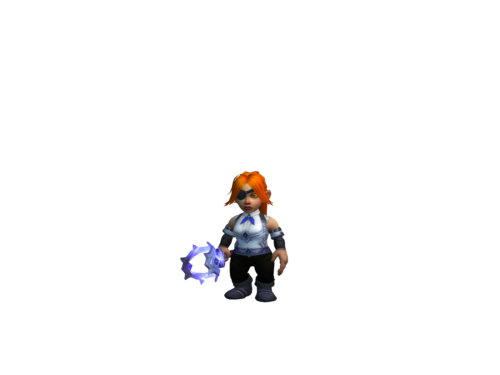 Meleedps 3D character render