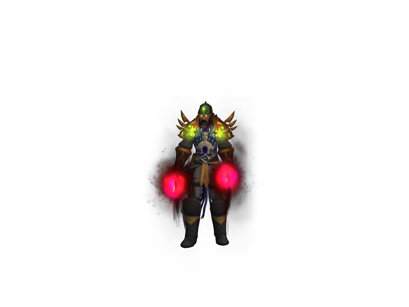 Greenalien 3D character render