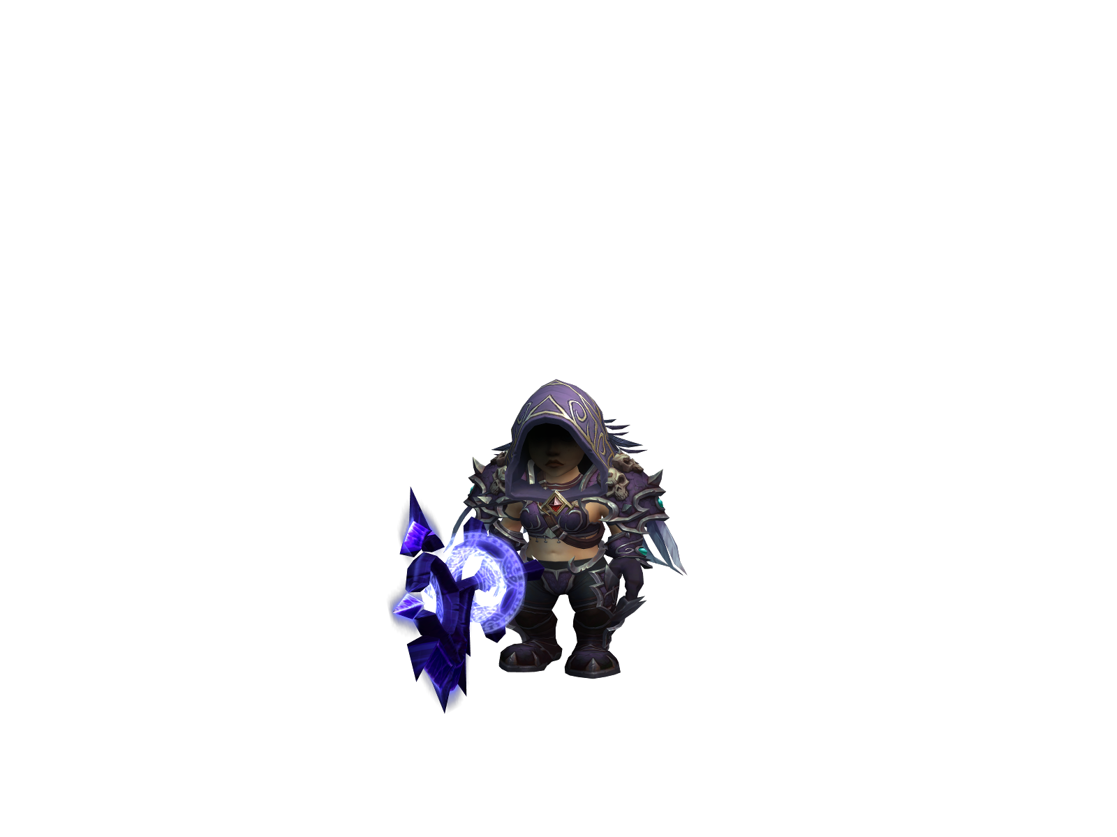 Mirile 3D character render