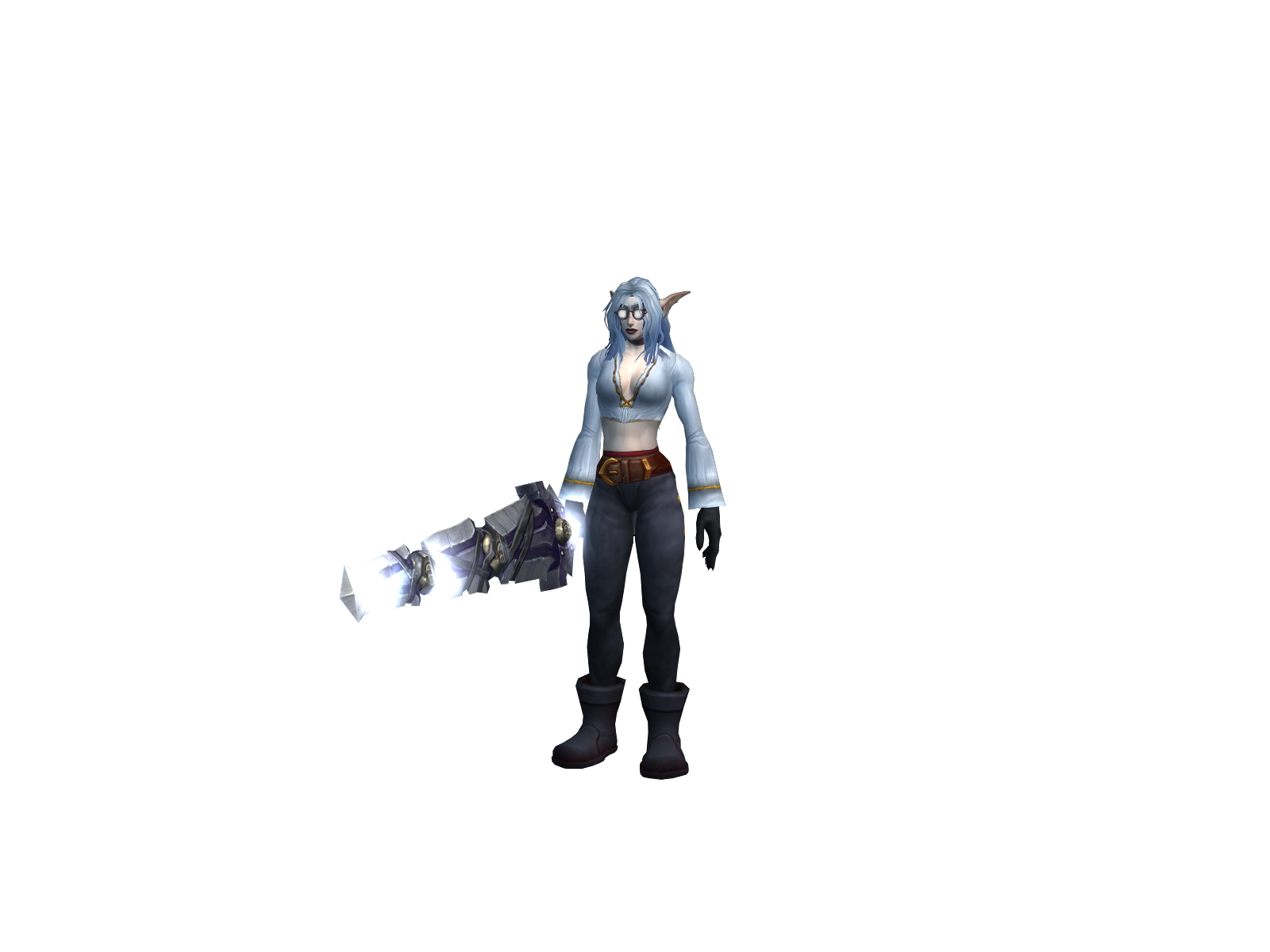 Motatake 3D character render