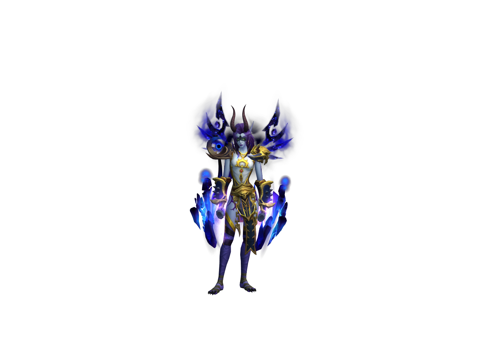 Senastina 3D character render