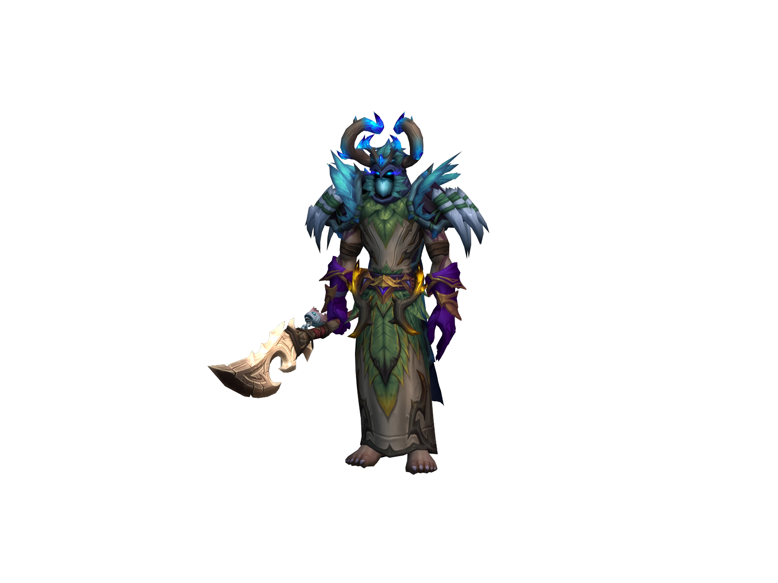 Lôgarn 3D character render