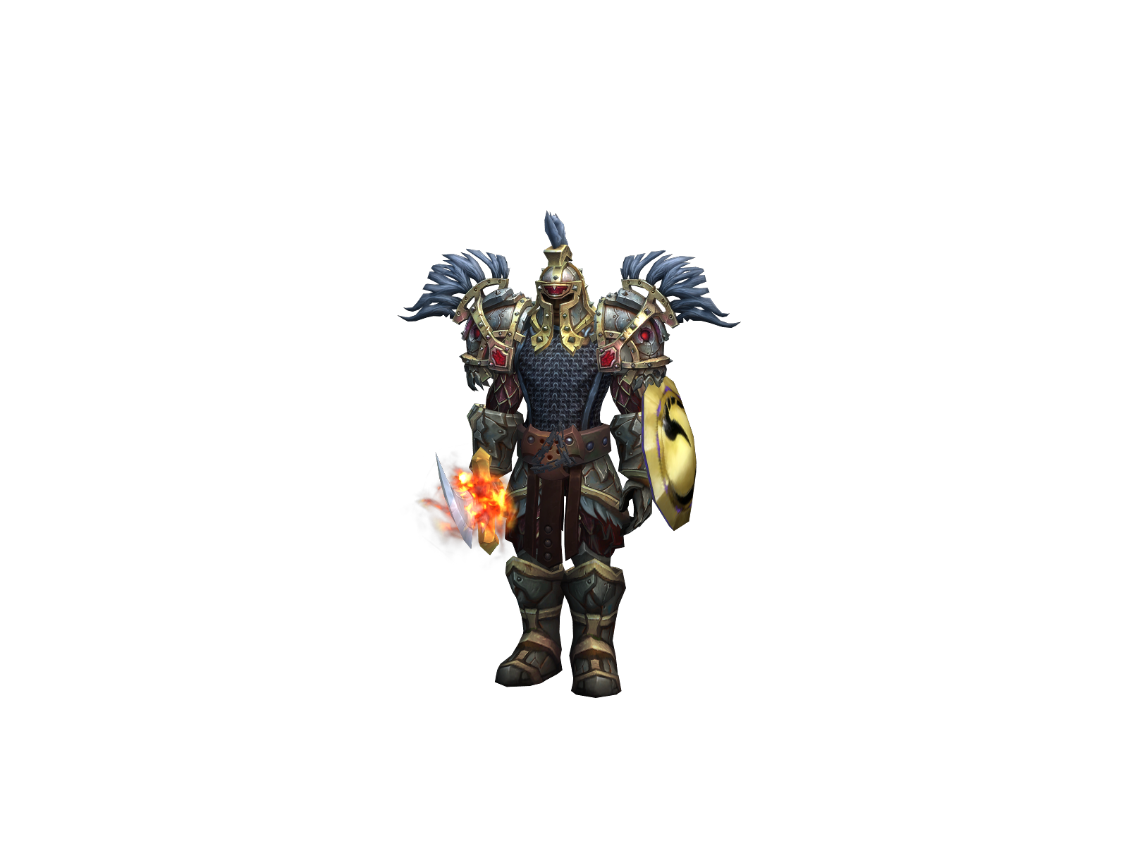 Clangalang 3D character render