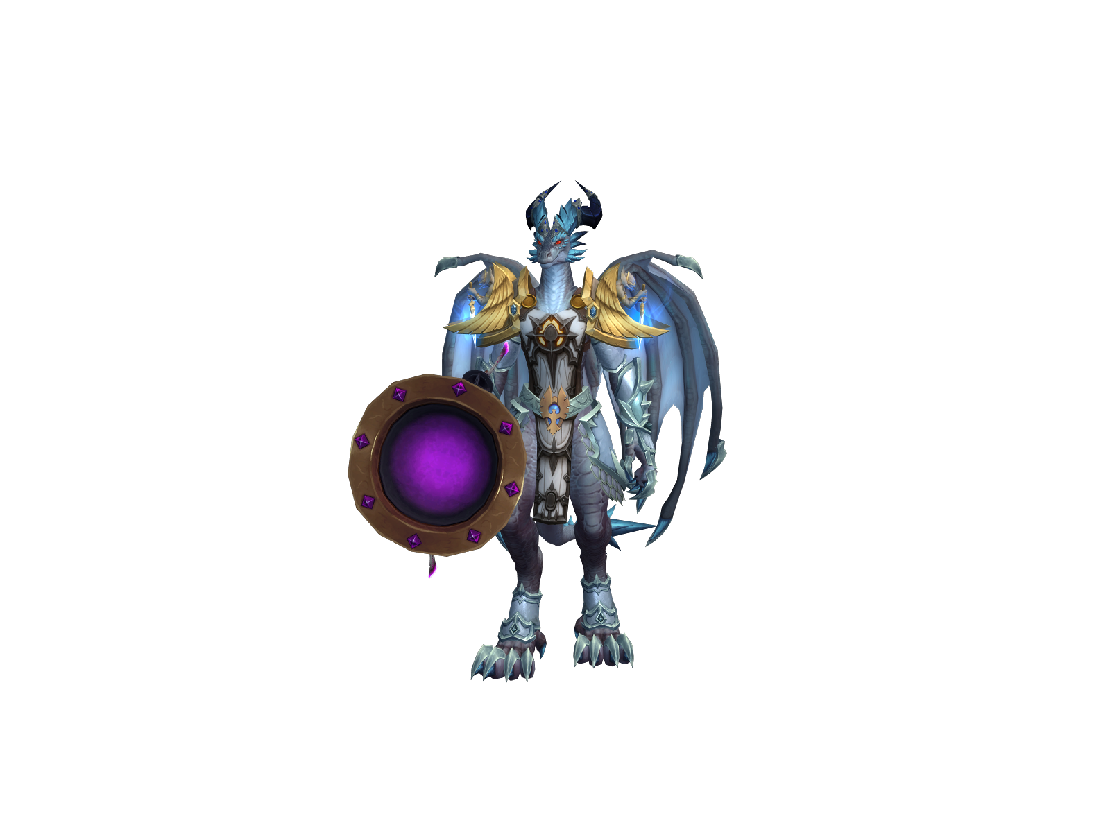 Reijected 3D character render