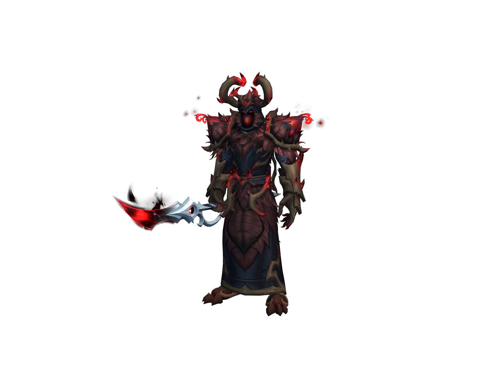 Briscle 3D character render