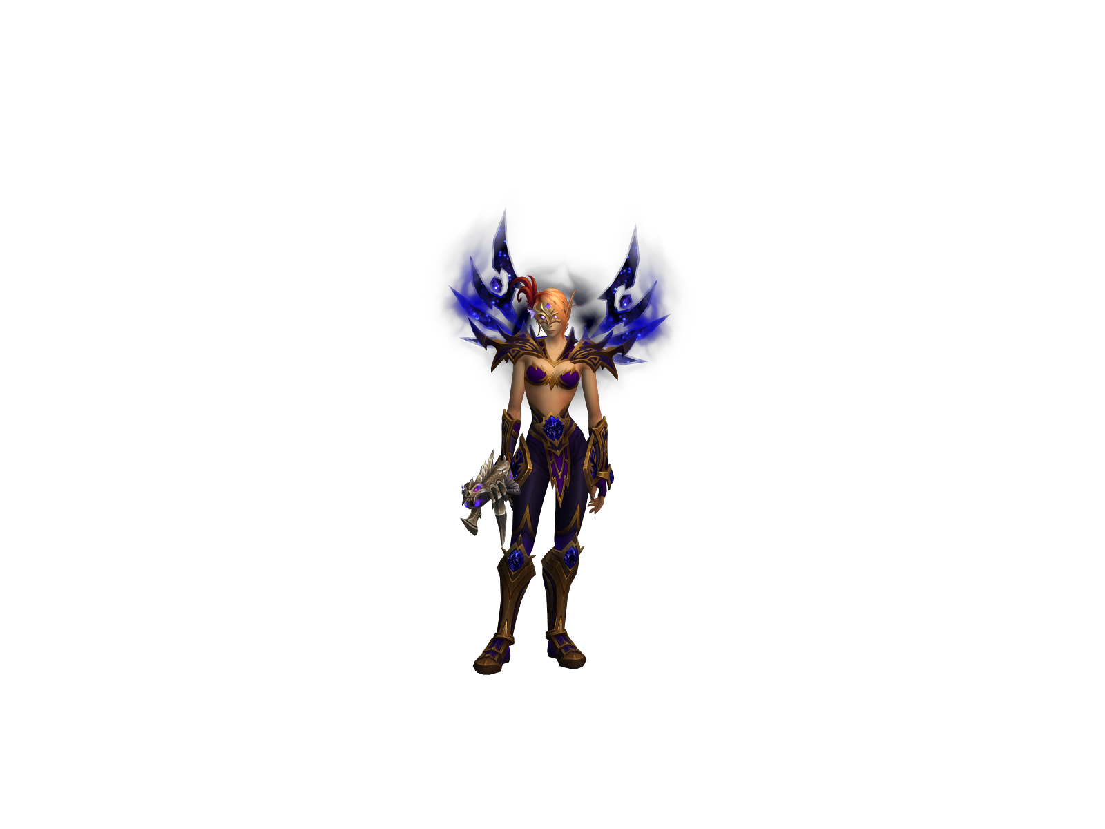 Isibel 3D character render