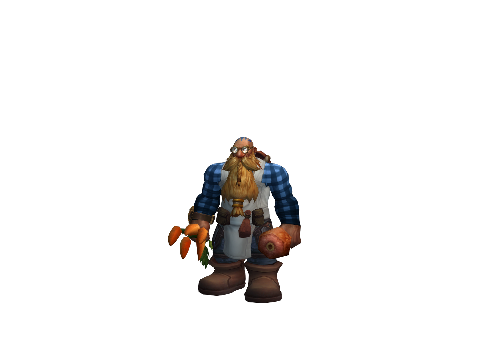 Hagie 3D character render