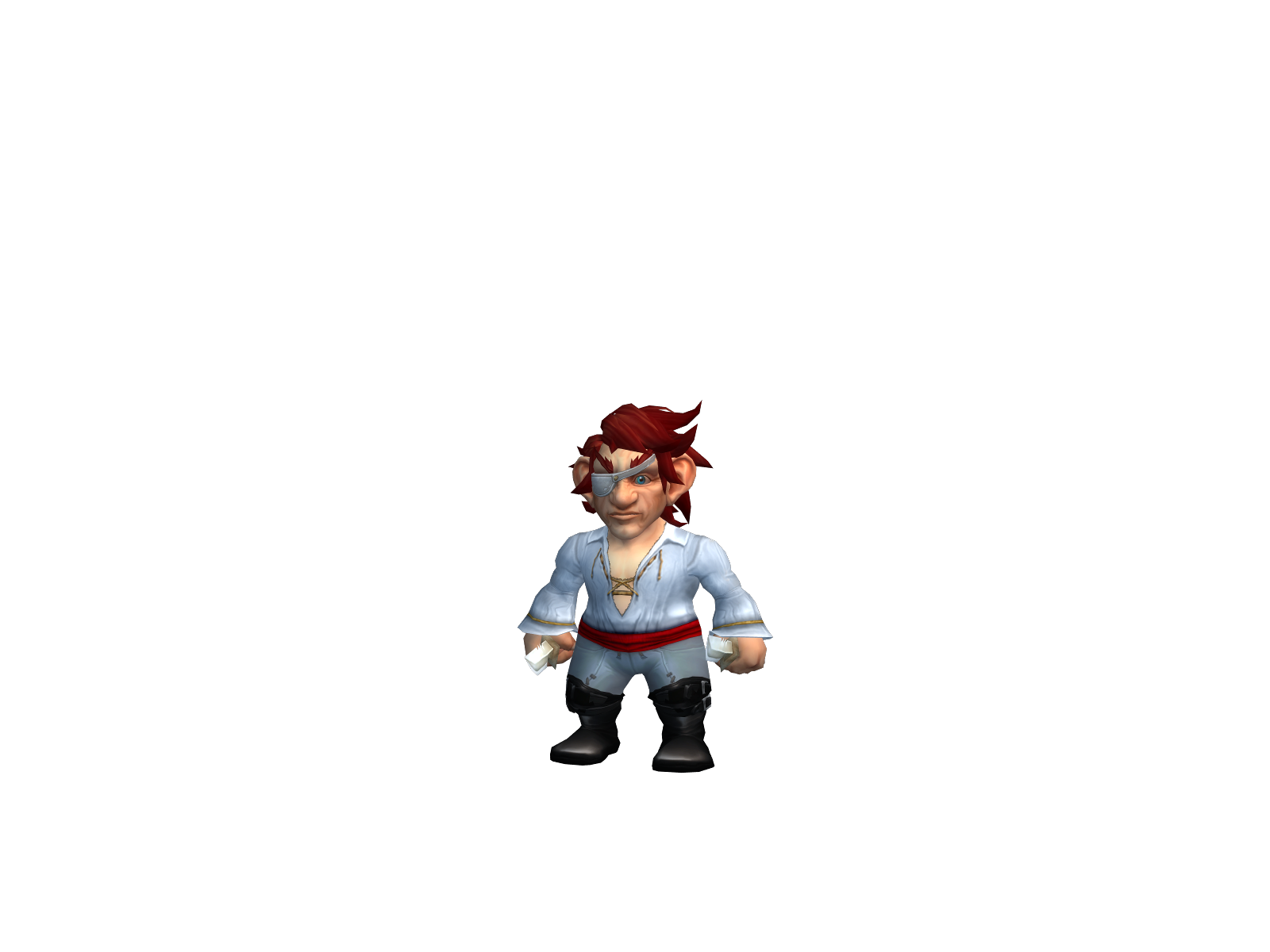 Babybaxter 3D character render