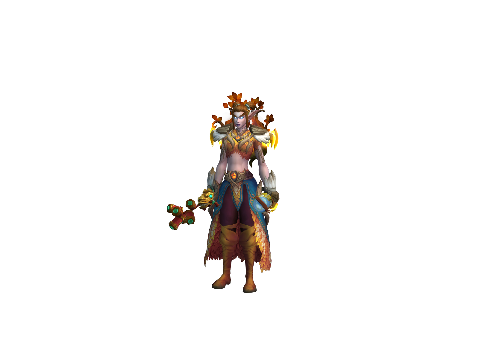 Talanassa 3D character render