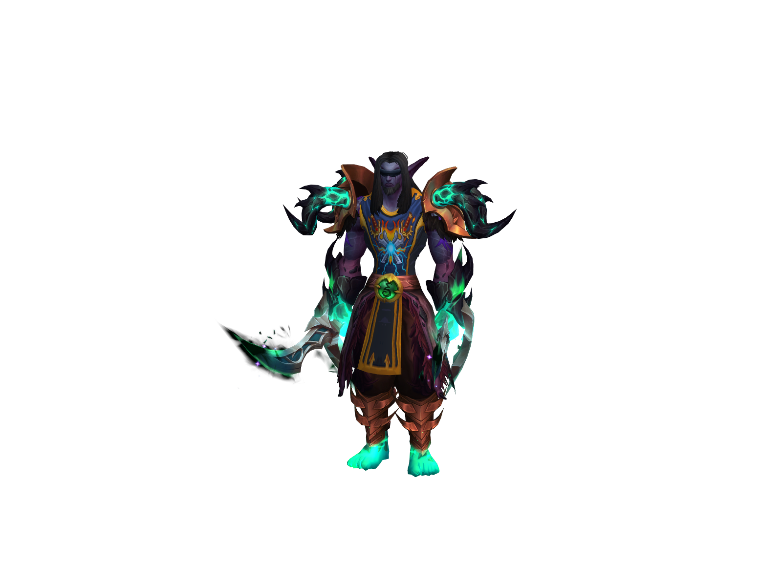 Pêw 3D character render