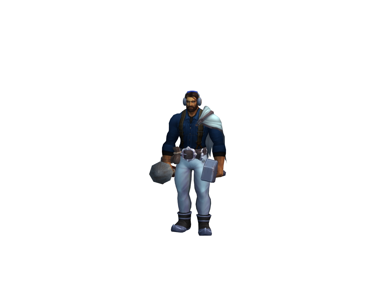 Siderius 3D character render