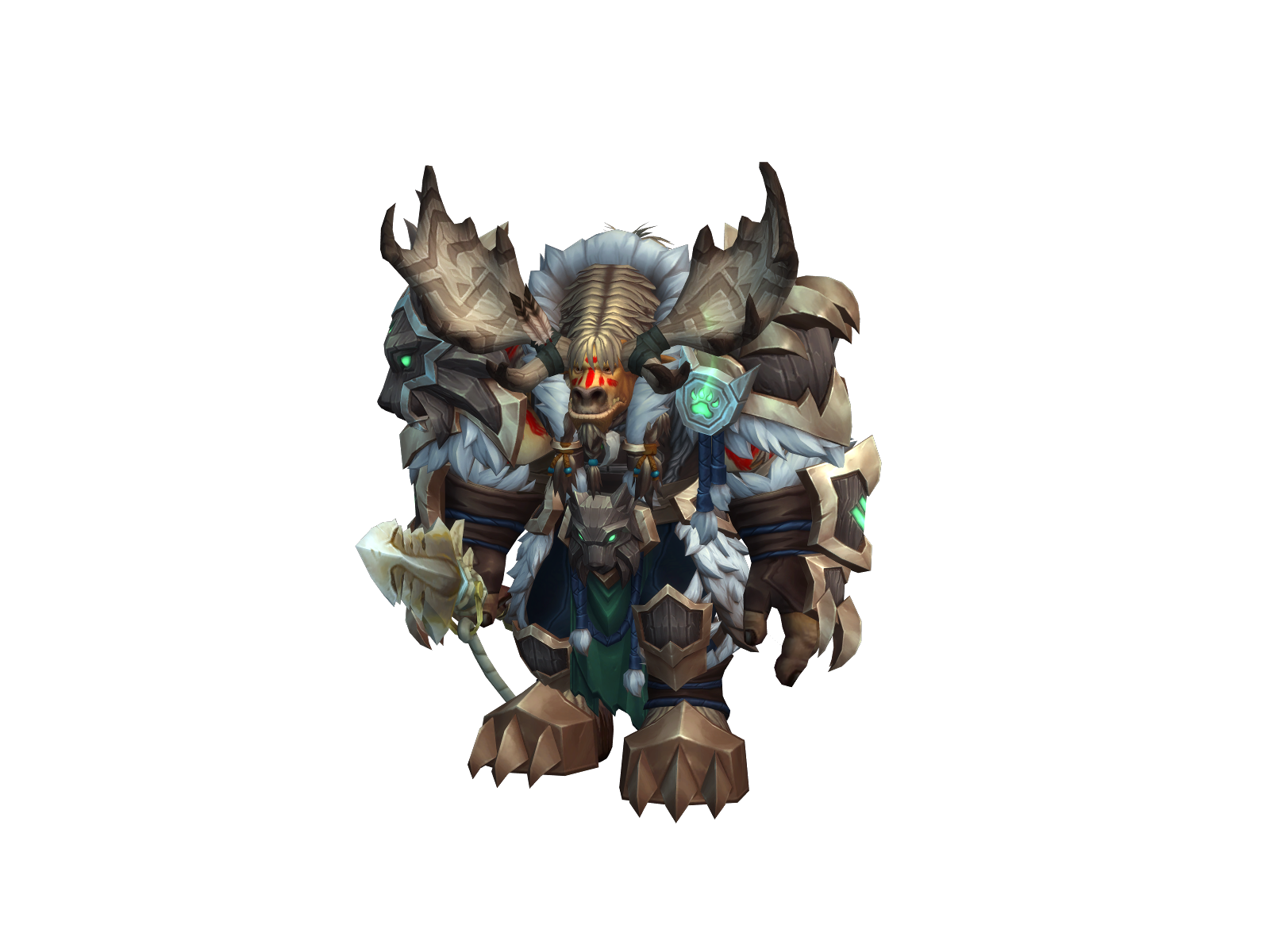 Ujaraq 3D character render