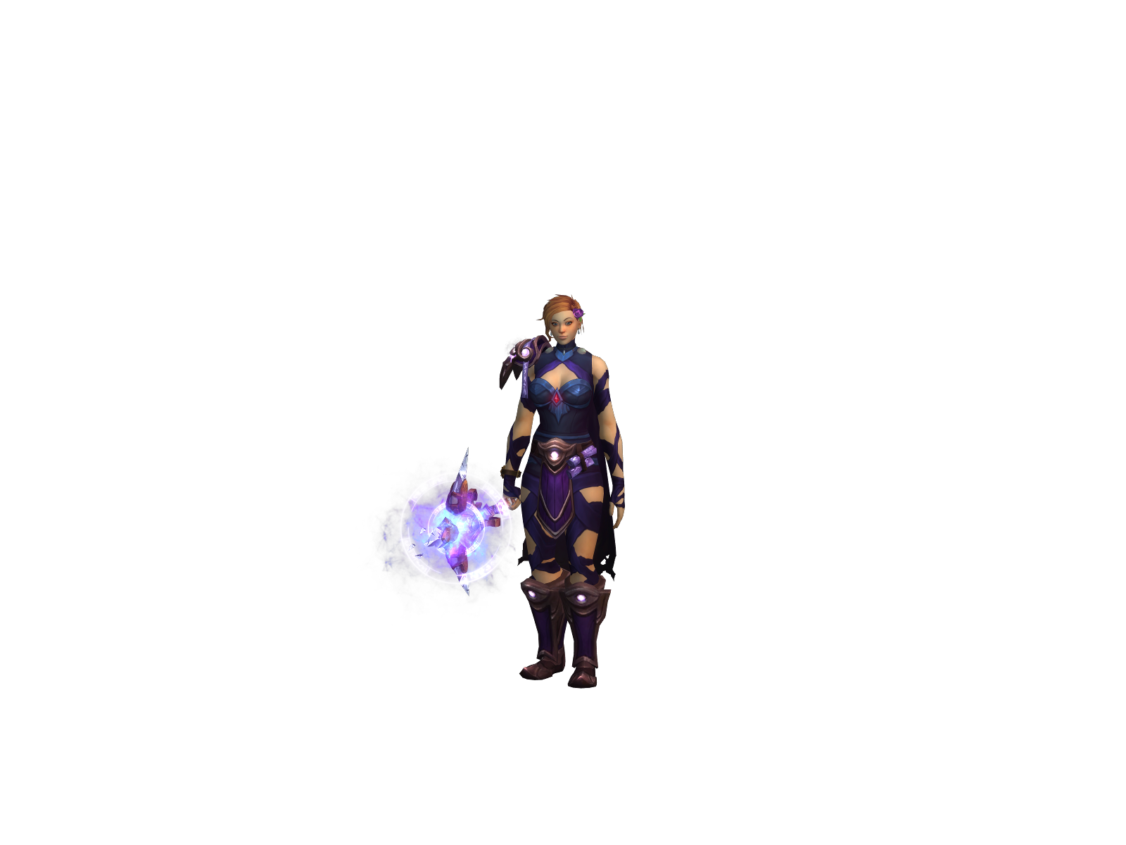 Vlinar 3D character render