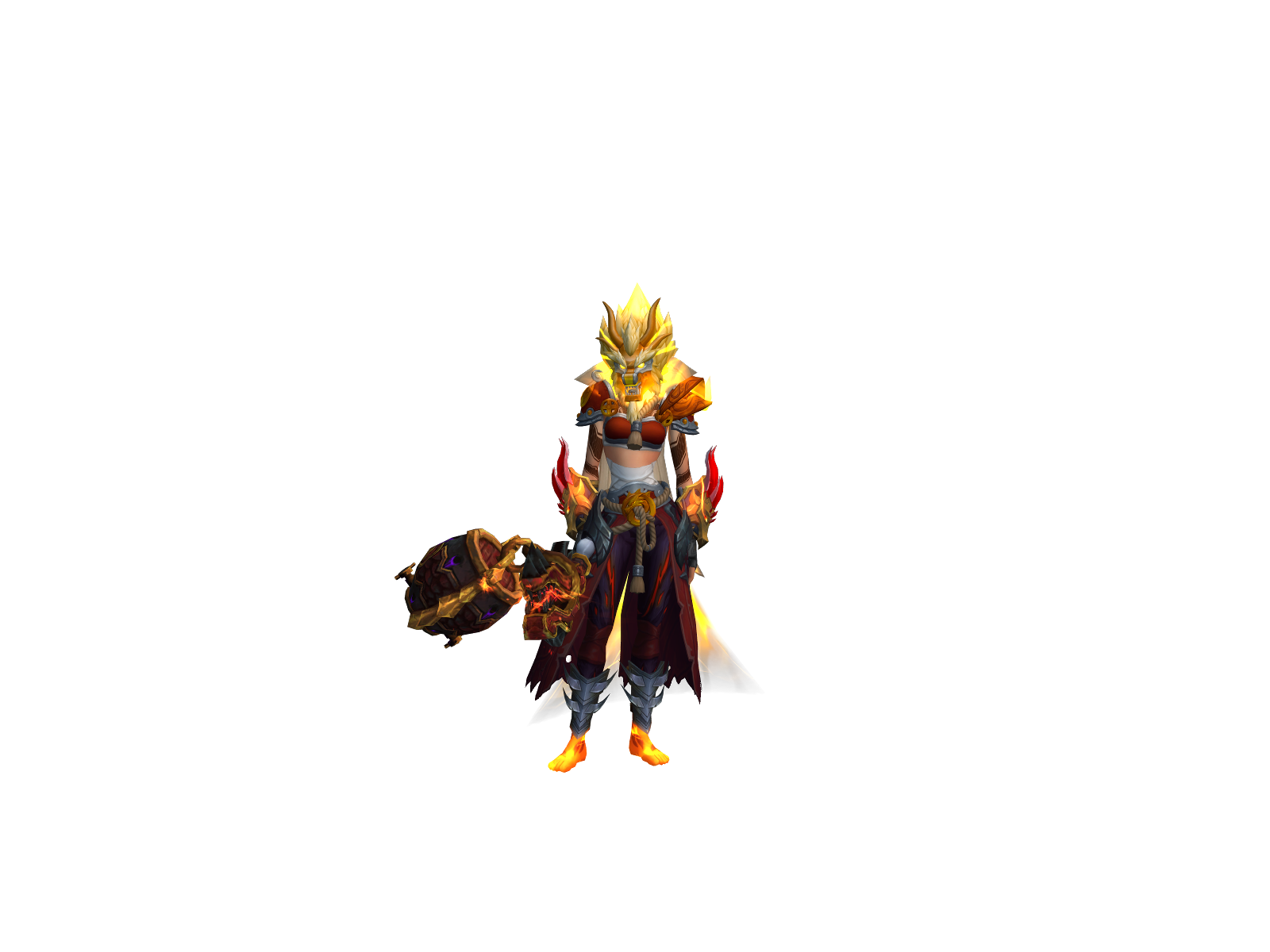 Chübys 3D character render