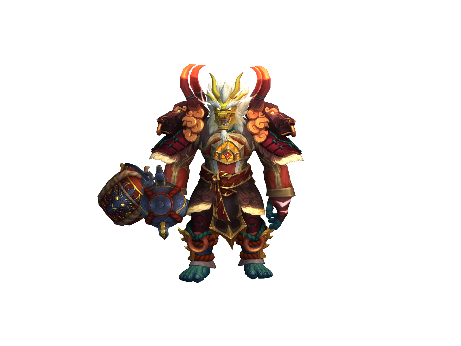 Orcgasmos 3D character render