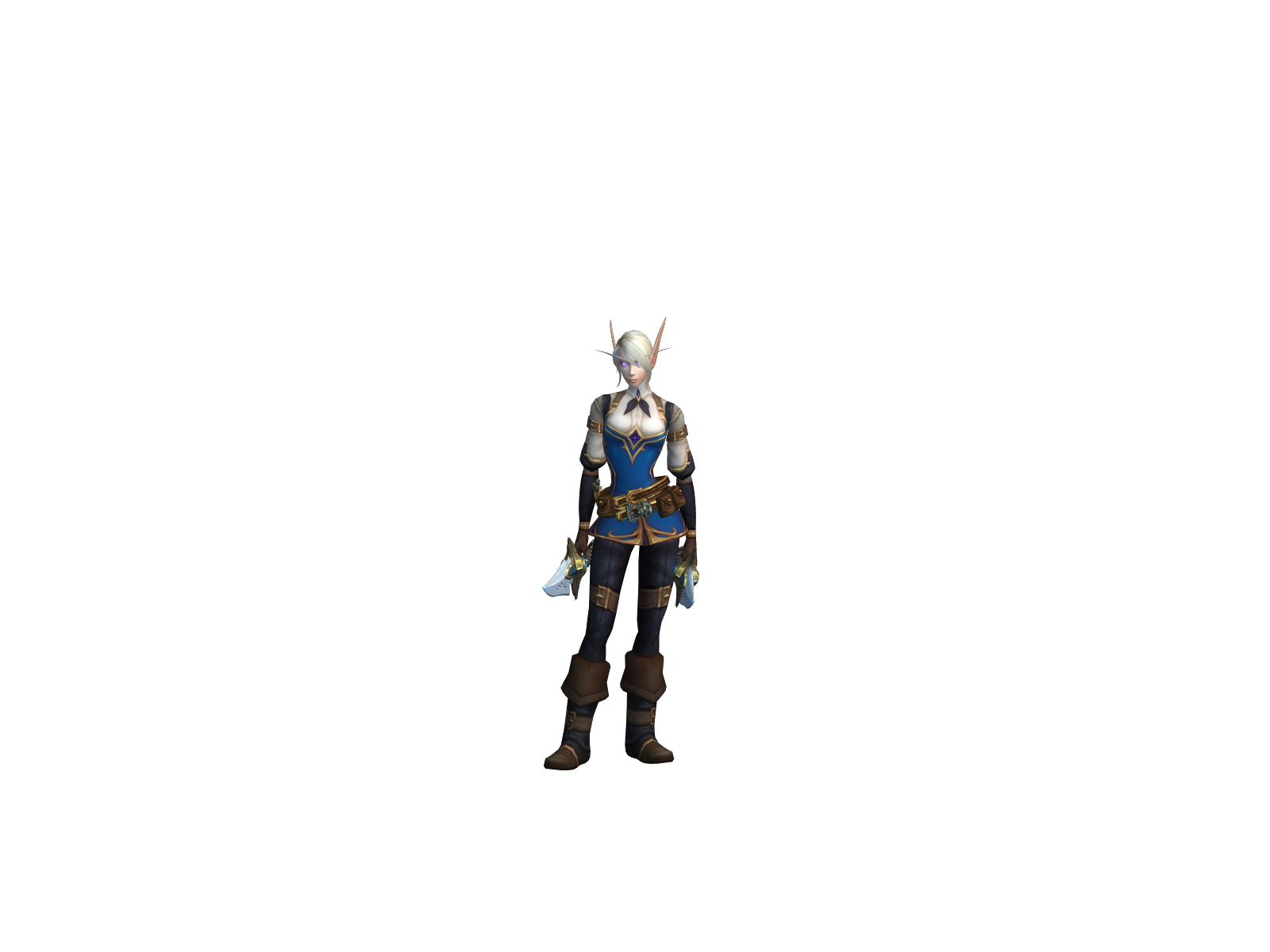 Astrariel 3D character render