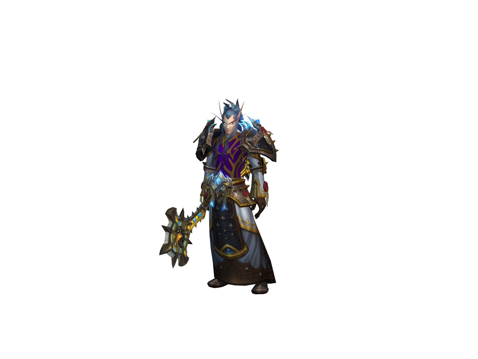 Nazgald 3D character render