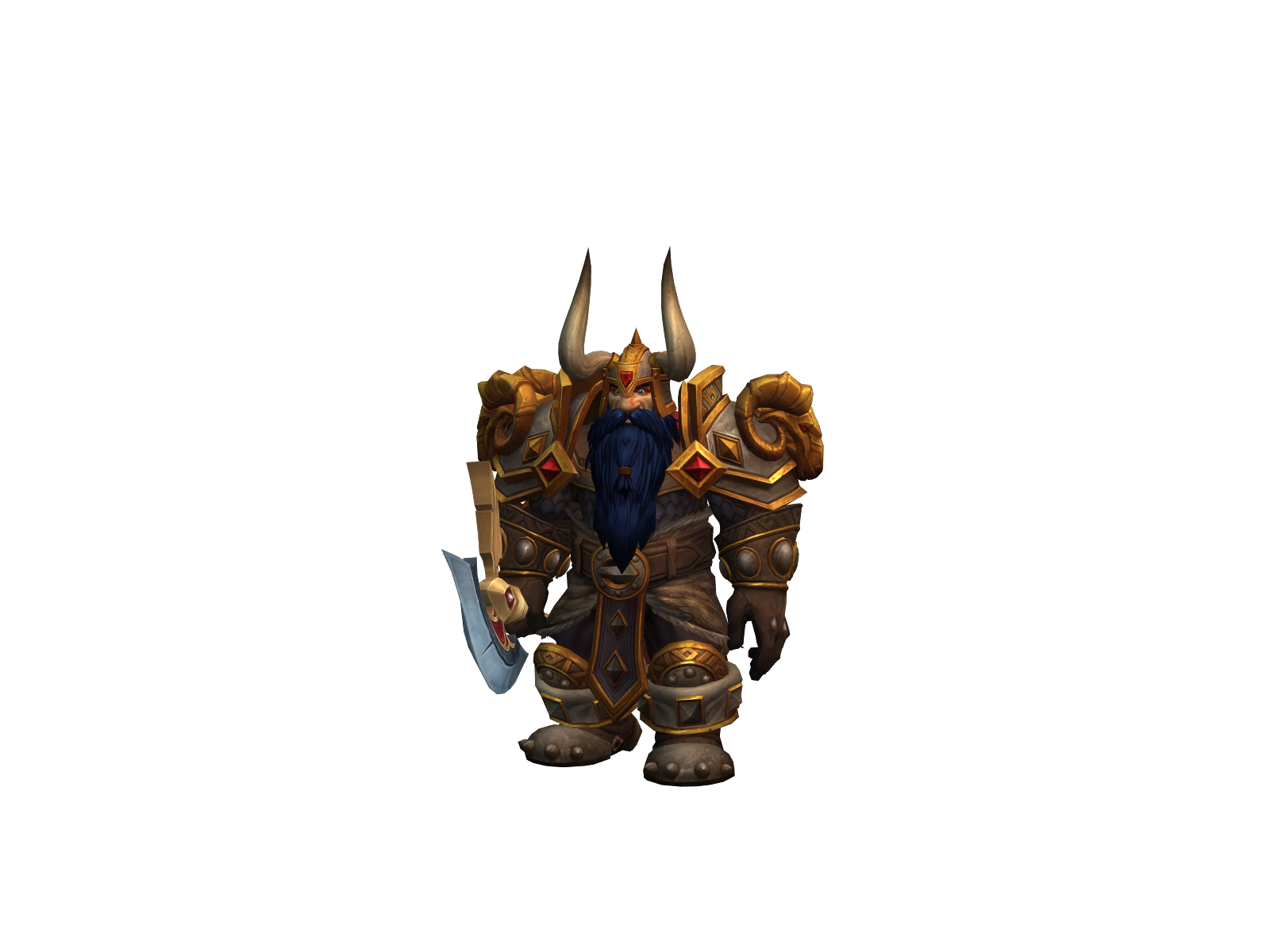 Grymm 3D character render