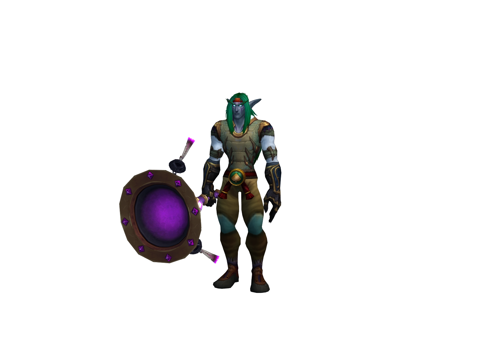 Heckel 3D character render