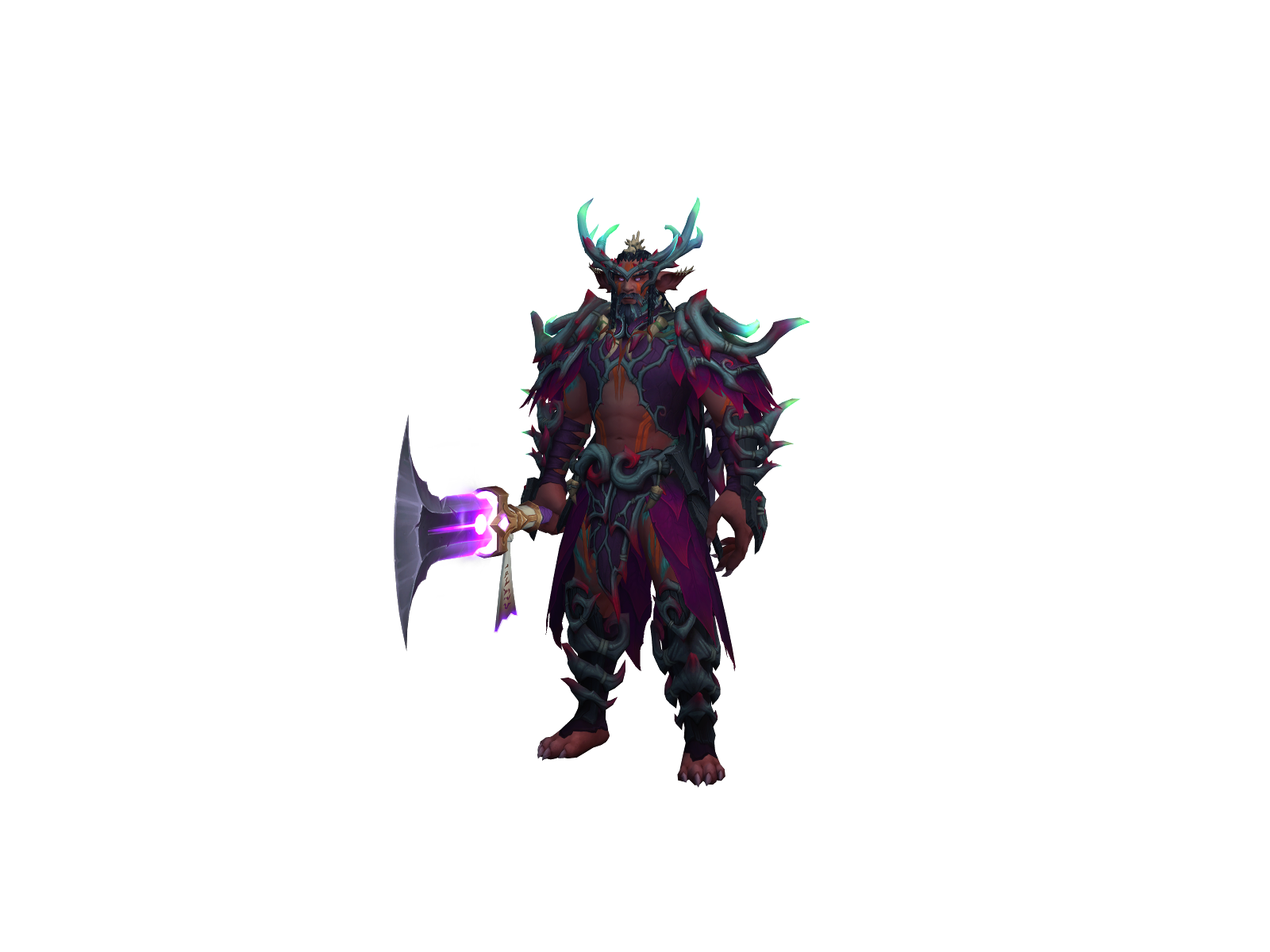 Treeshen 3D character render
