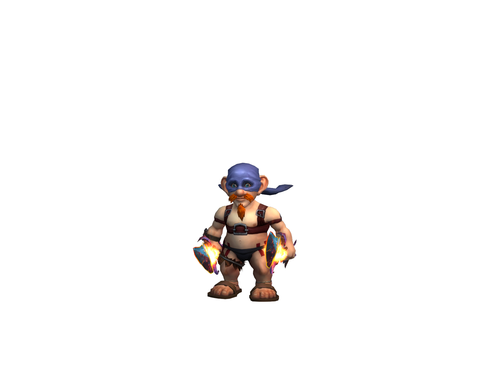 Nibblenock 3D character render