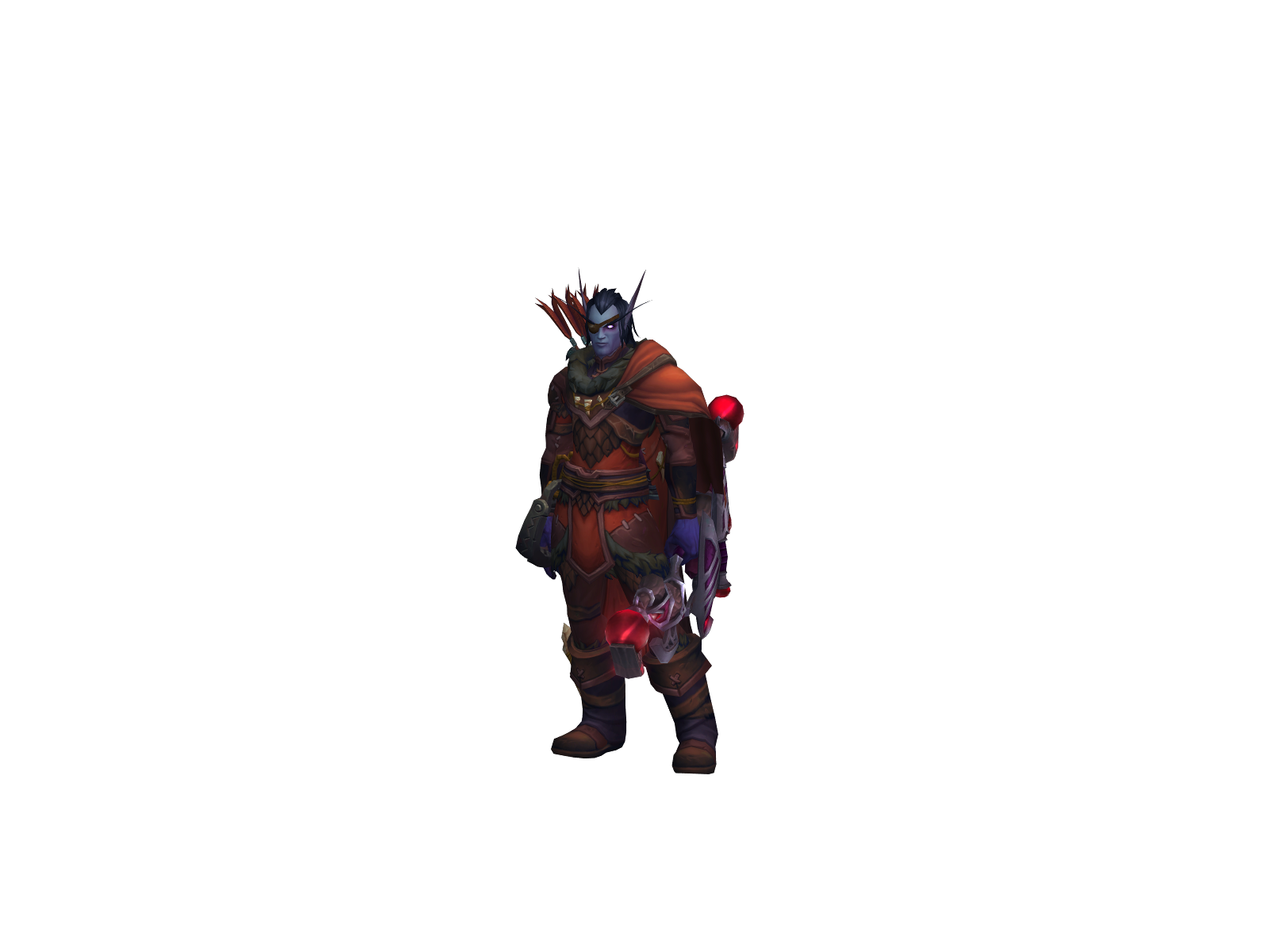 Planestalker 3D character render