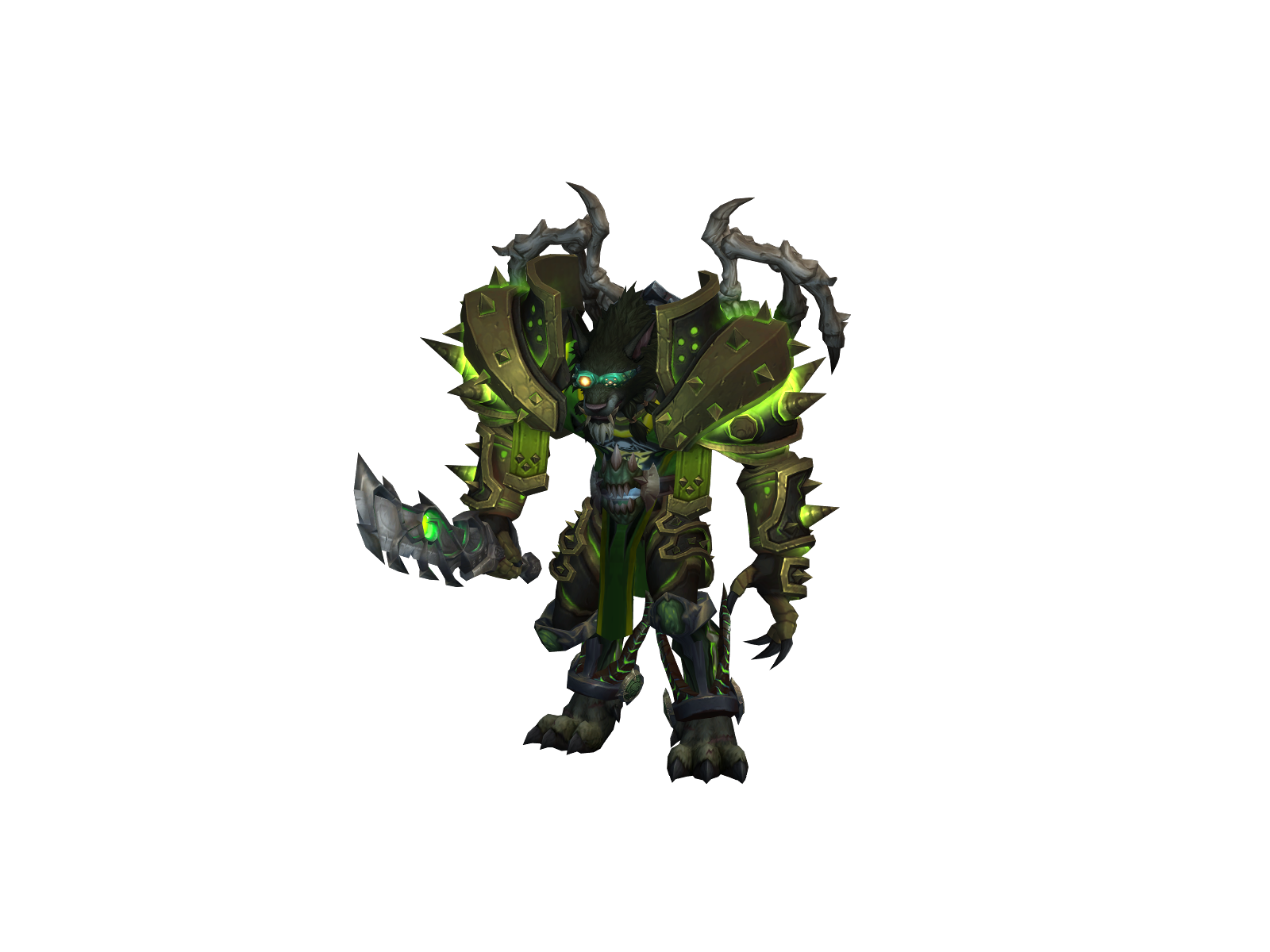 Yapping 3D character render