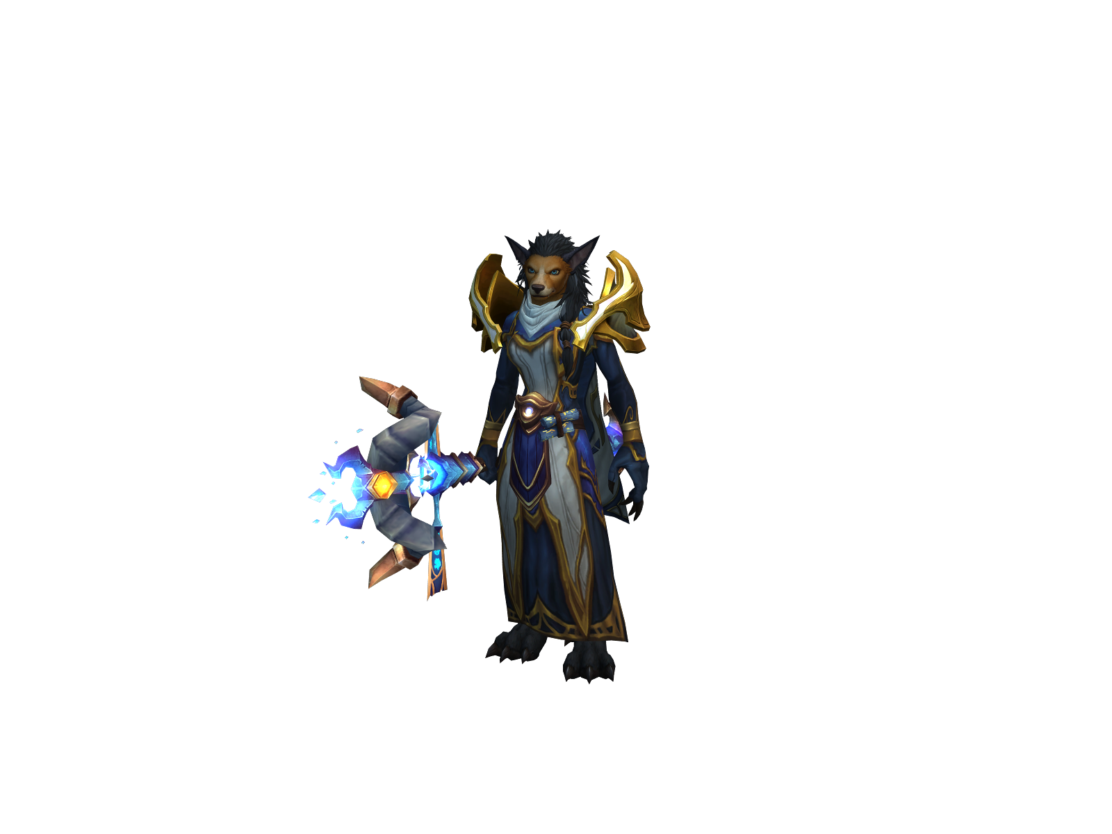 Rialar 3D character render
