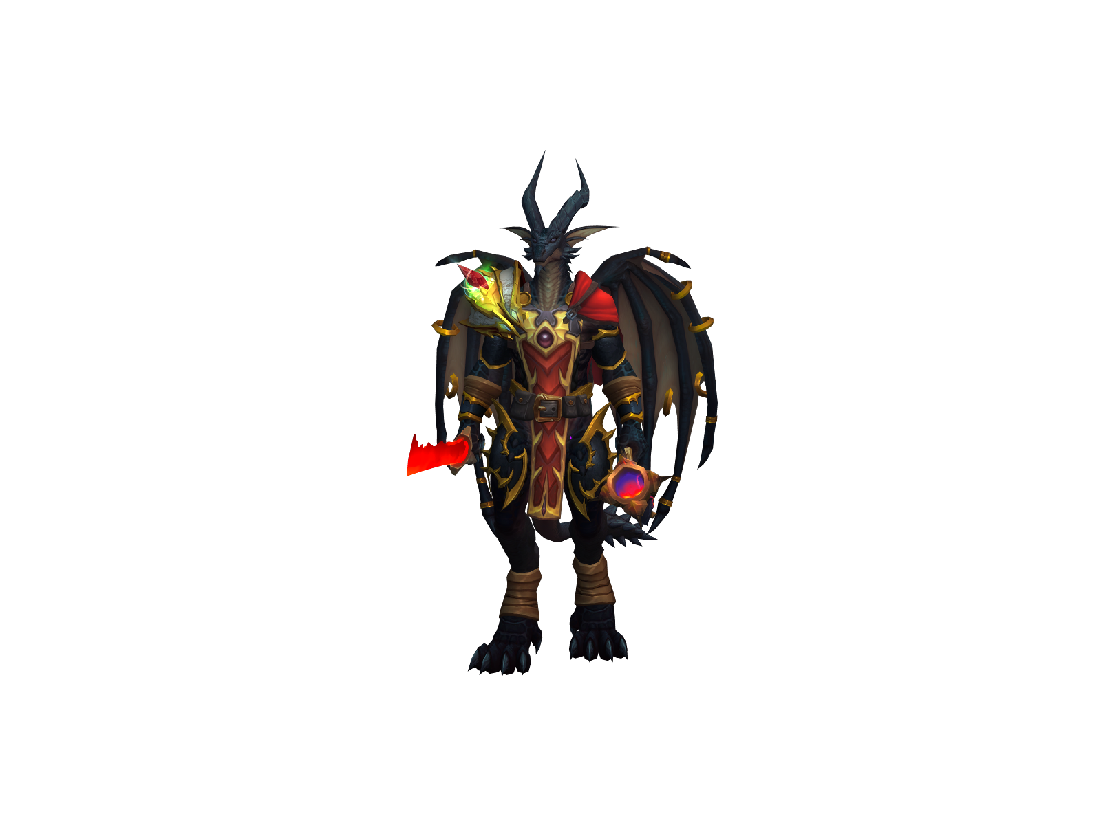 Yvnir 3D character render