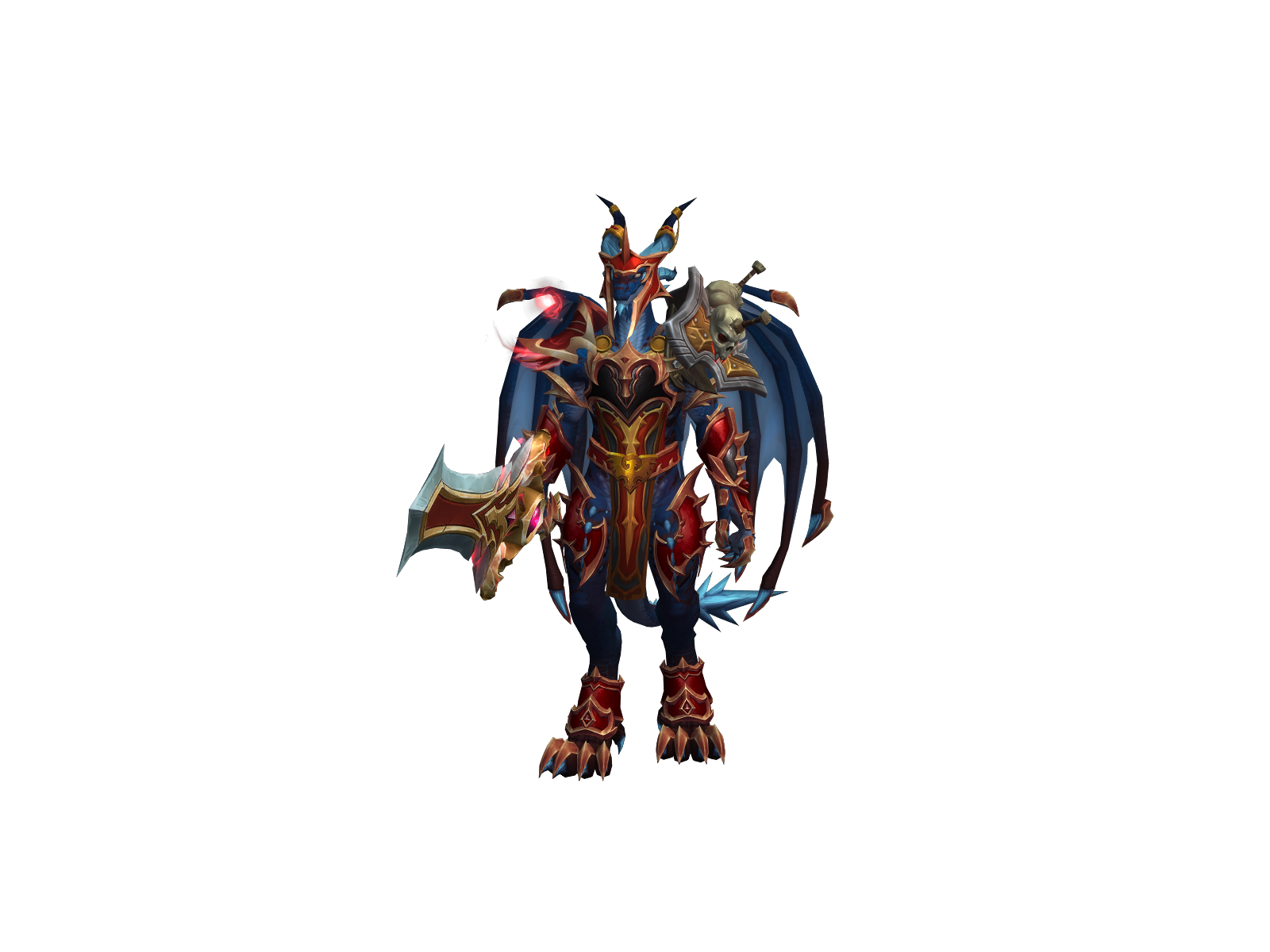 Zhannecgos 3D character render