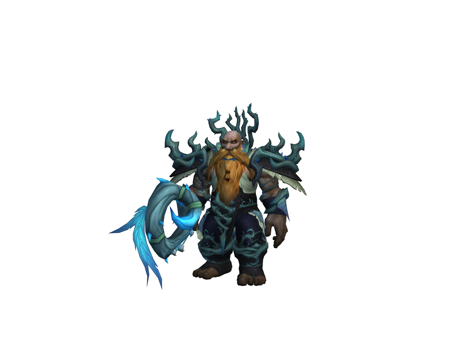 Shortandmad 3D character render