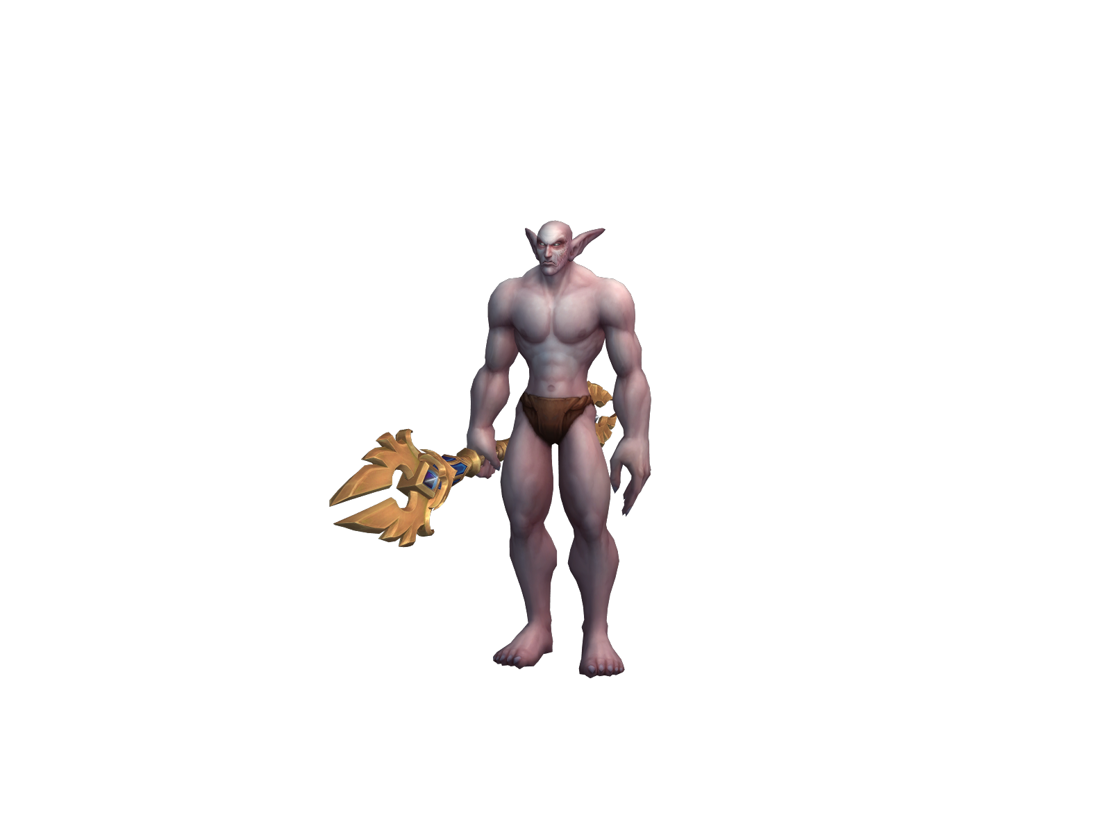 Mossrin 3D character render