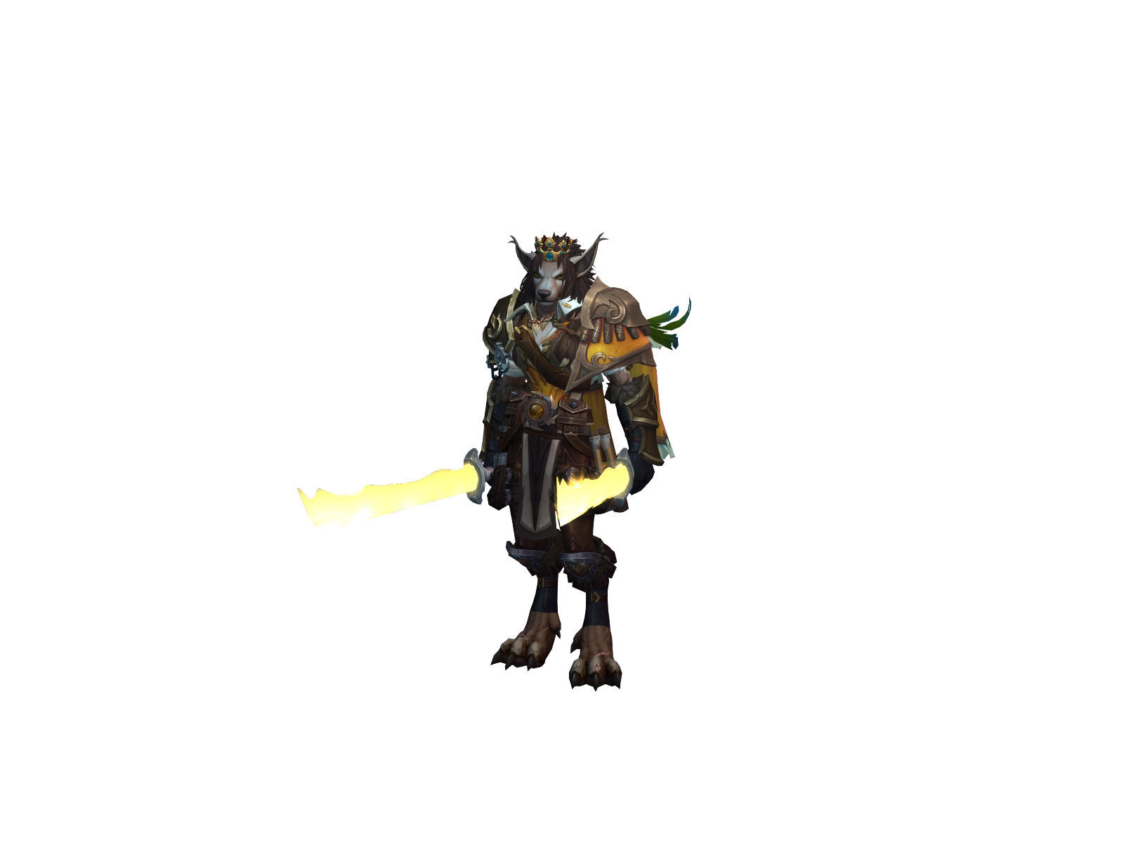 Desthe 3D character render