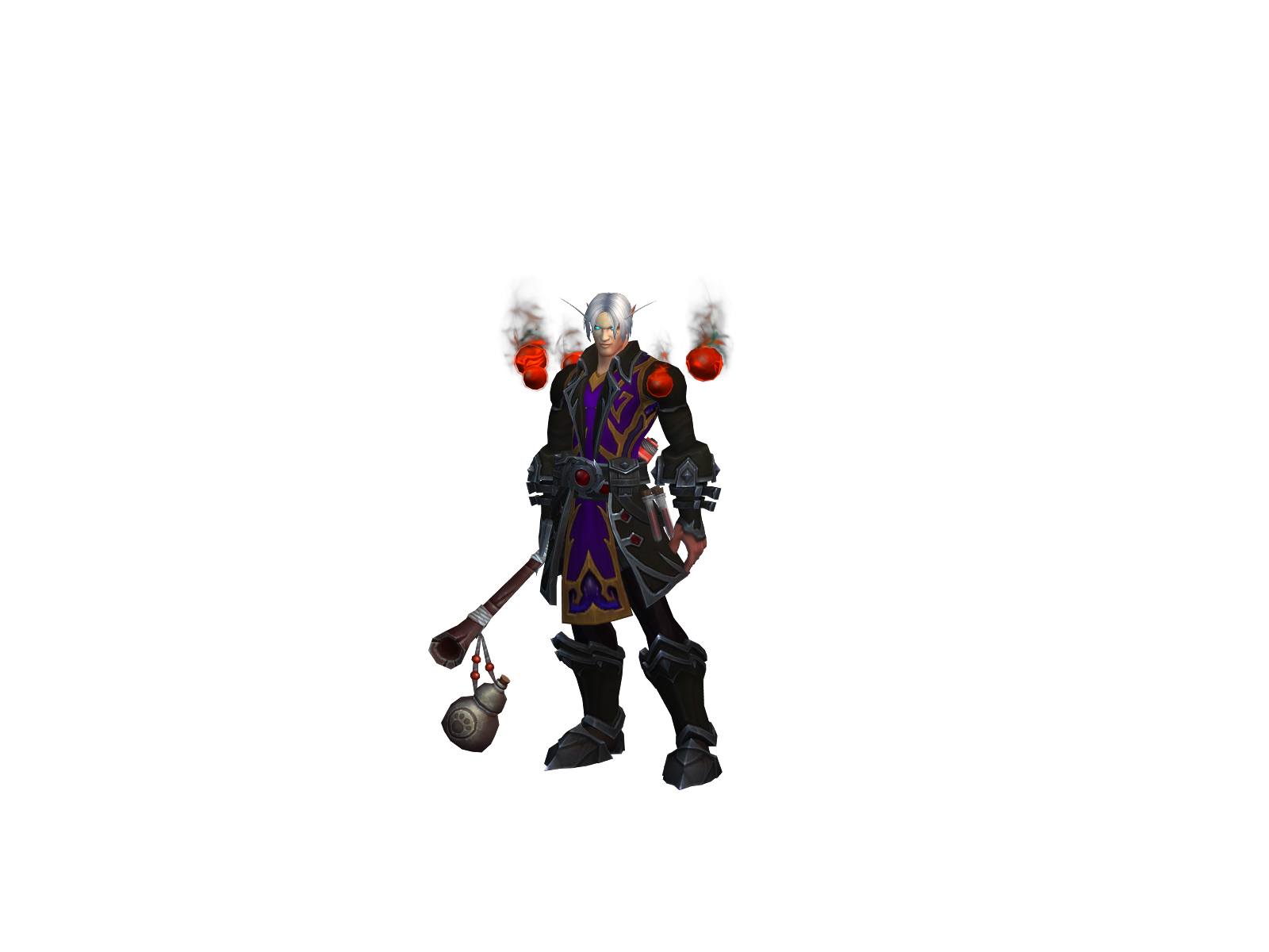 Rastiavis 3D character render