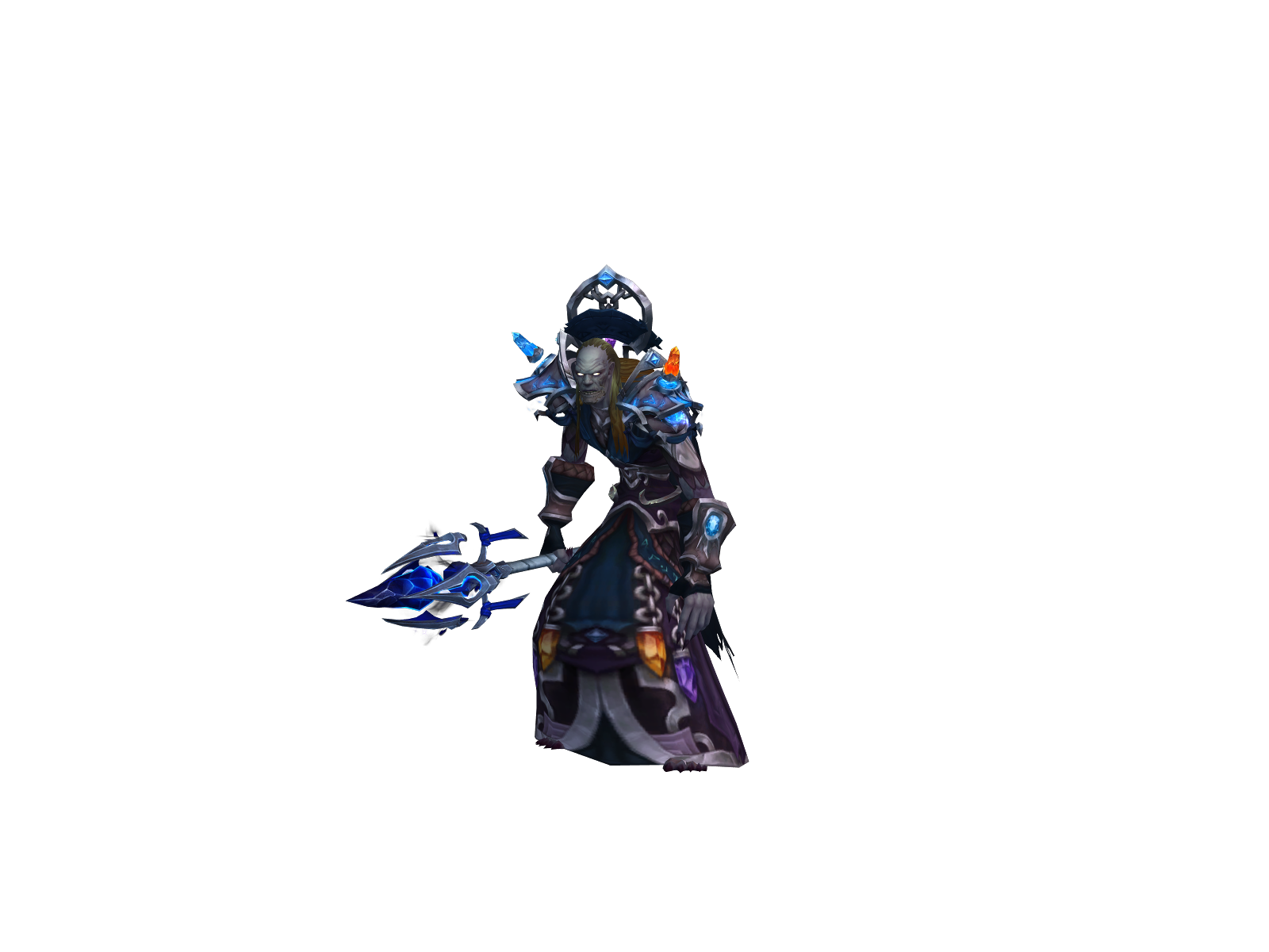 Zorvek 3D character render