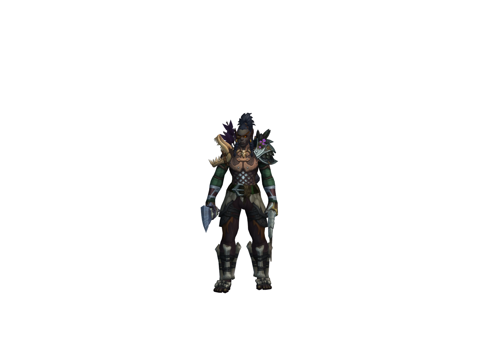 Shellandstab 3D character render