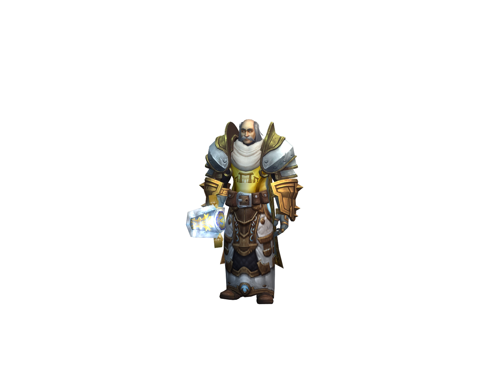 Huw 3D character render