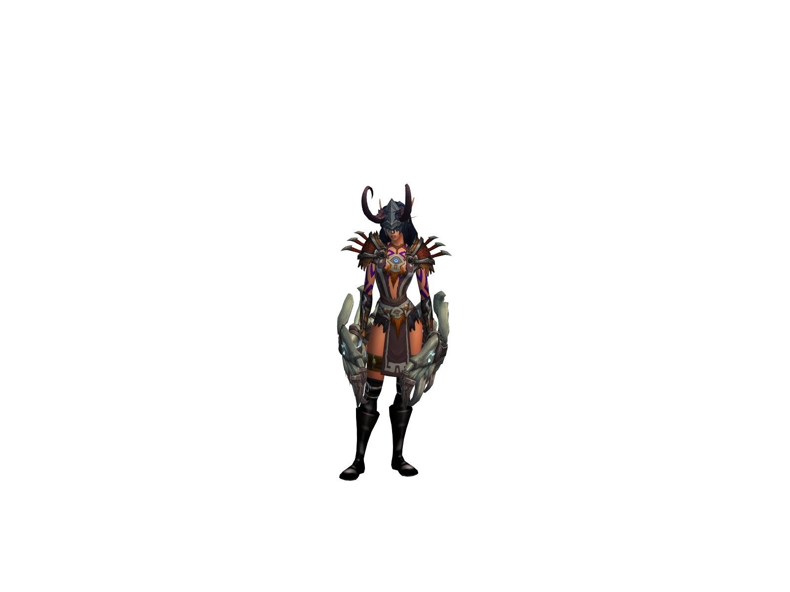 Alinnaraelia 3D character render