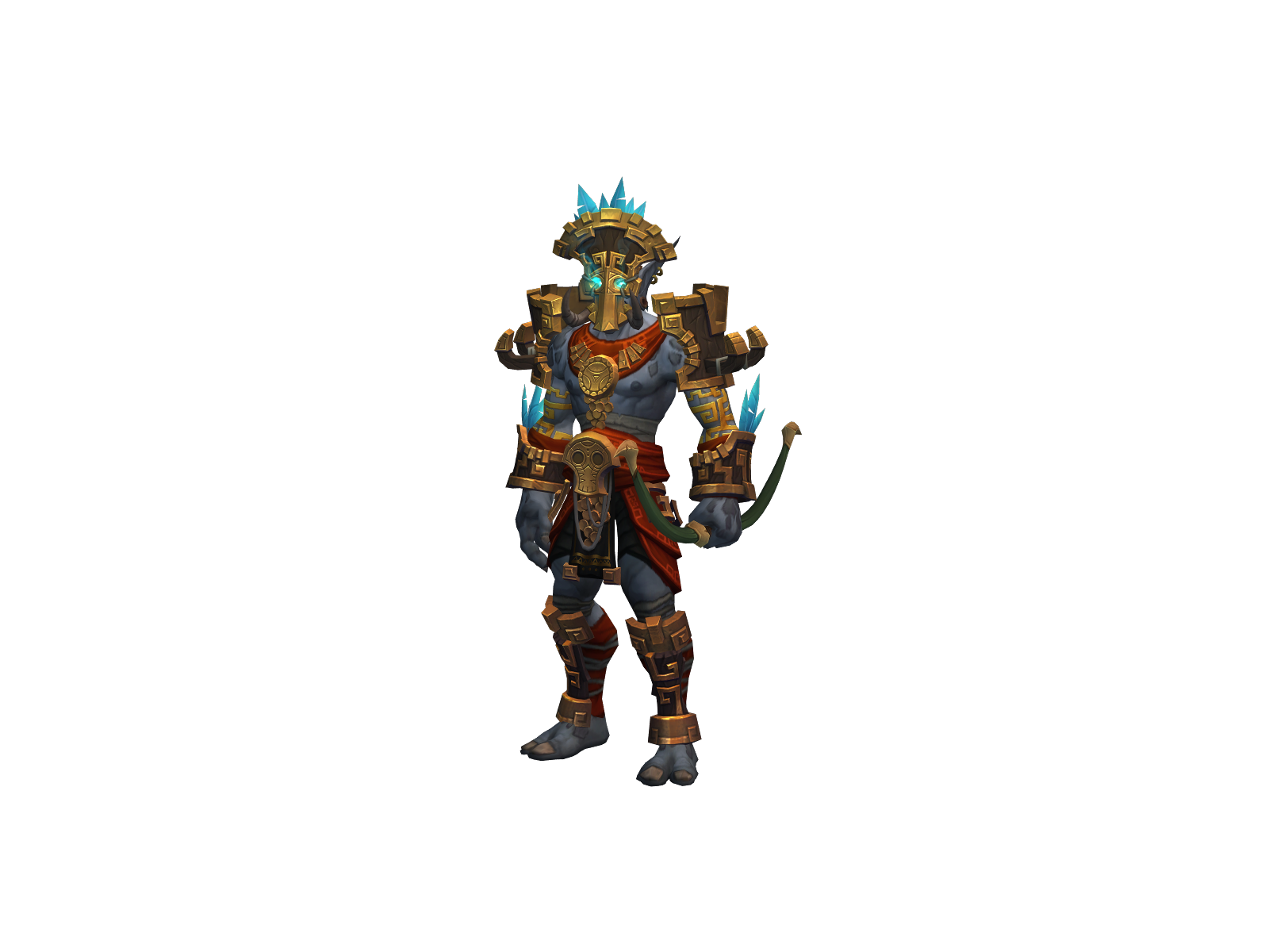 Ollin 3D character render