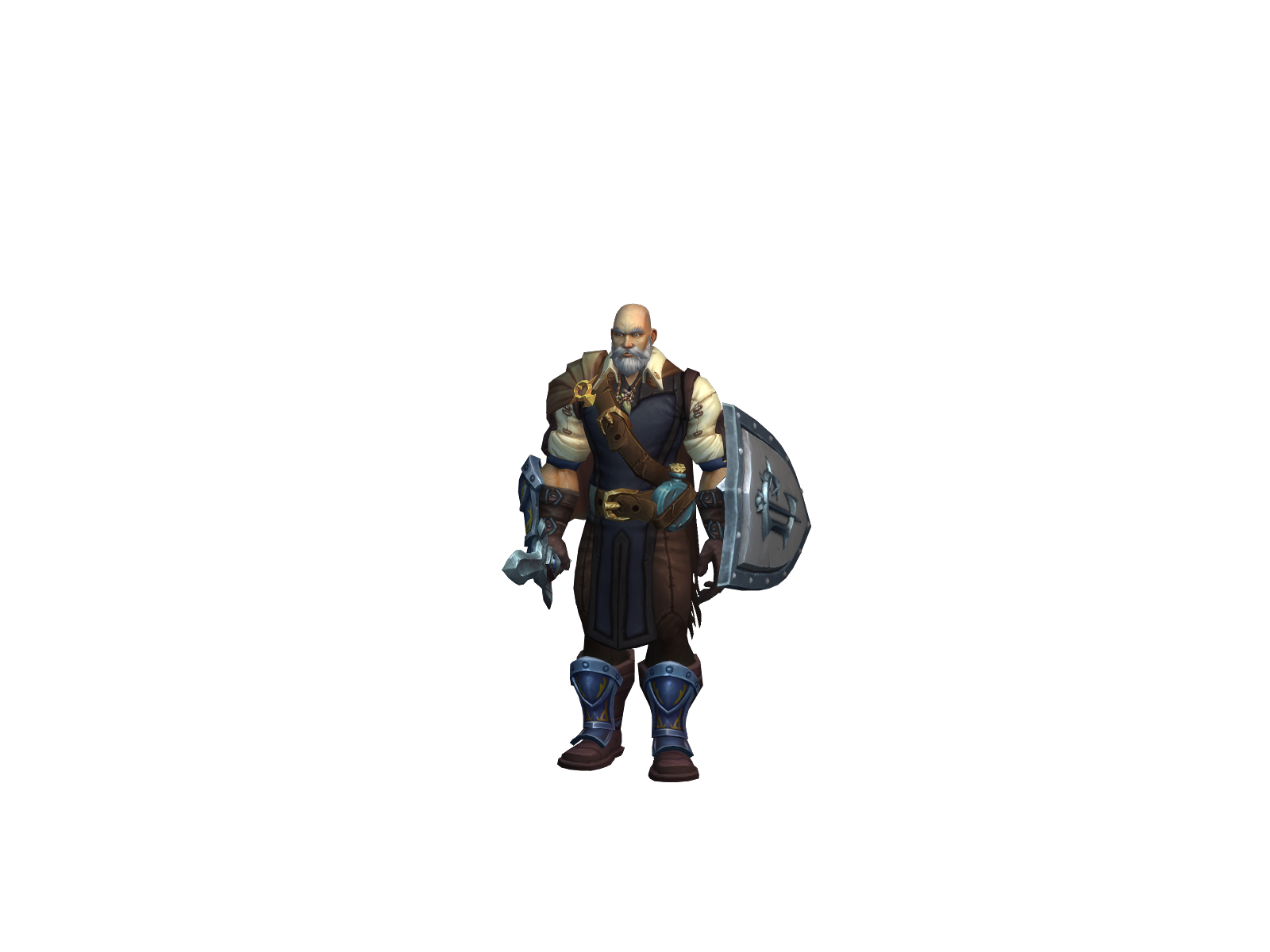 Gerhan 3D character render